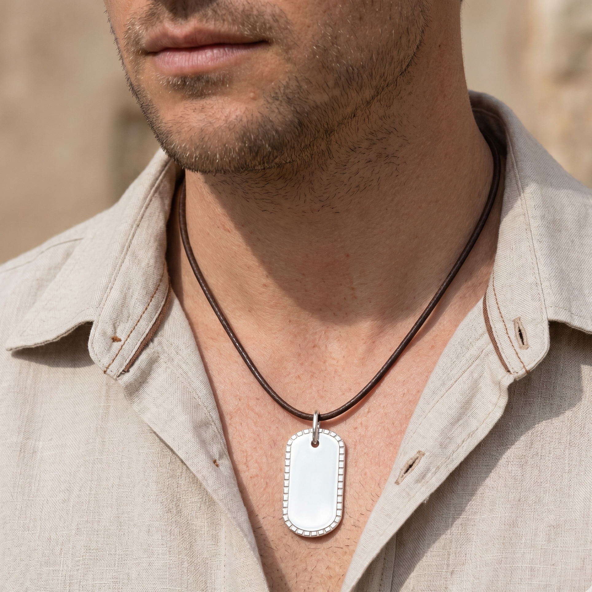 Army Tag on Strap