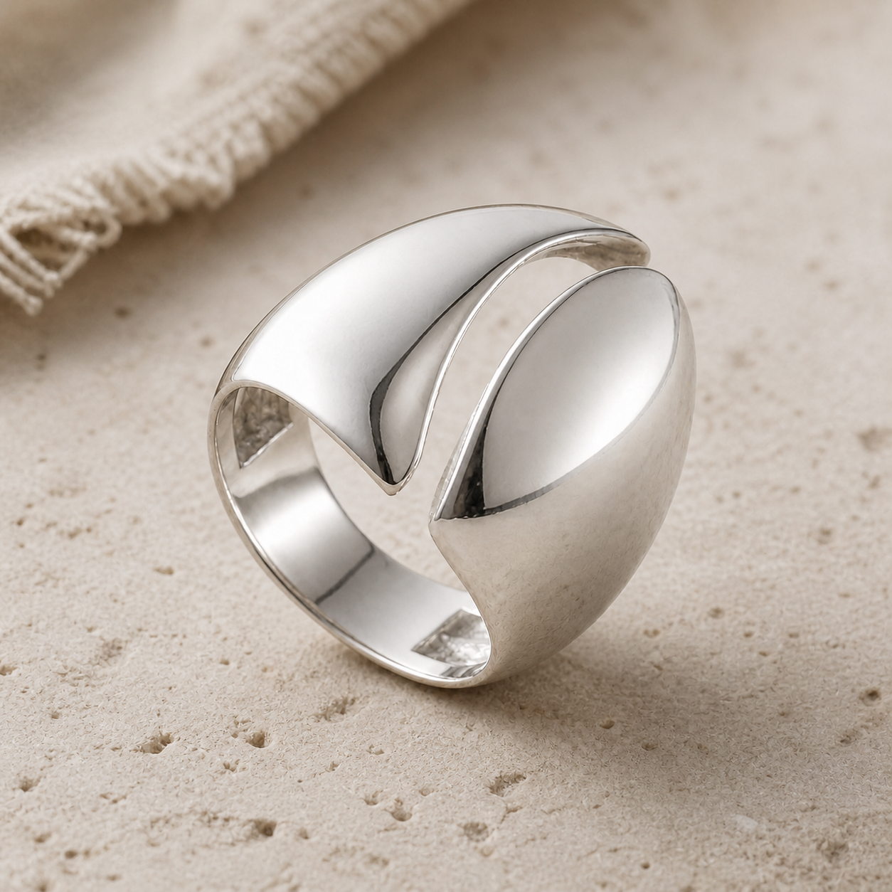 Atlas Silver Ring