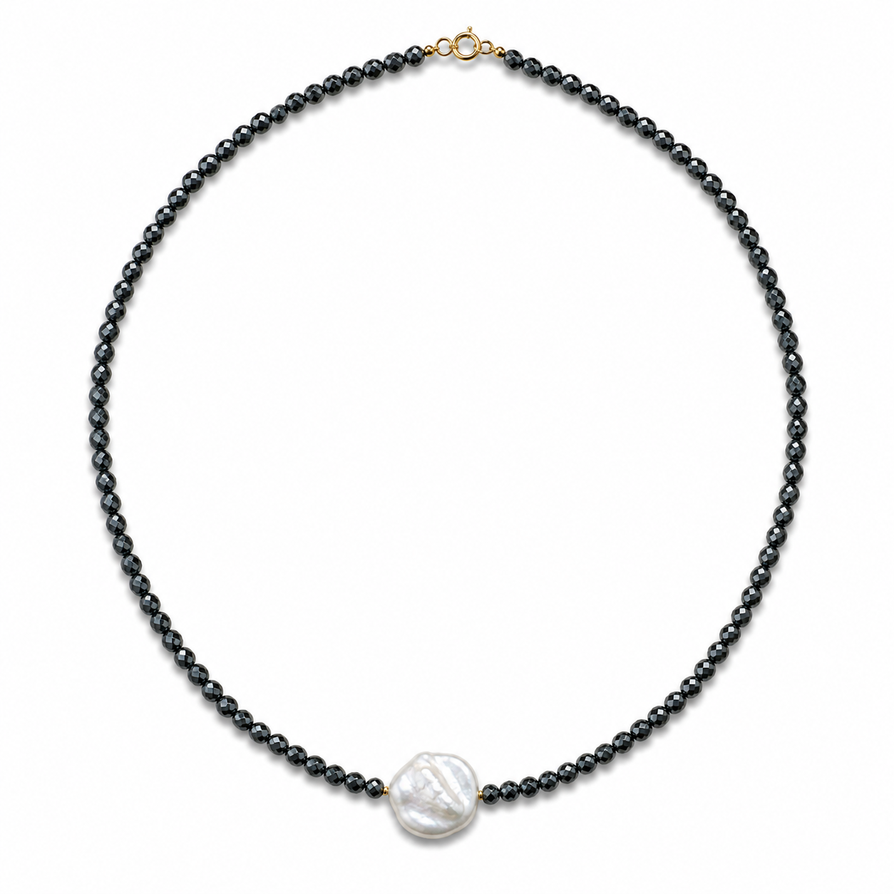Collier Harmonie Tourmaline Dorée