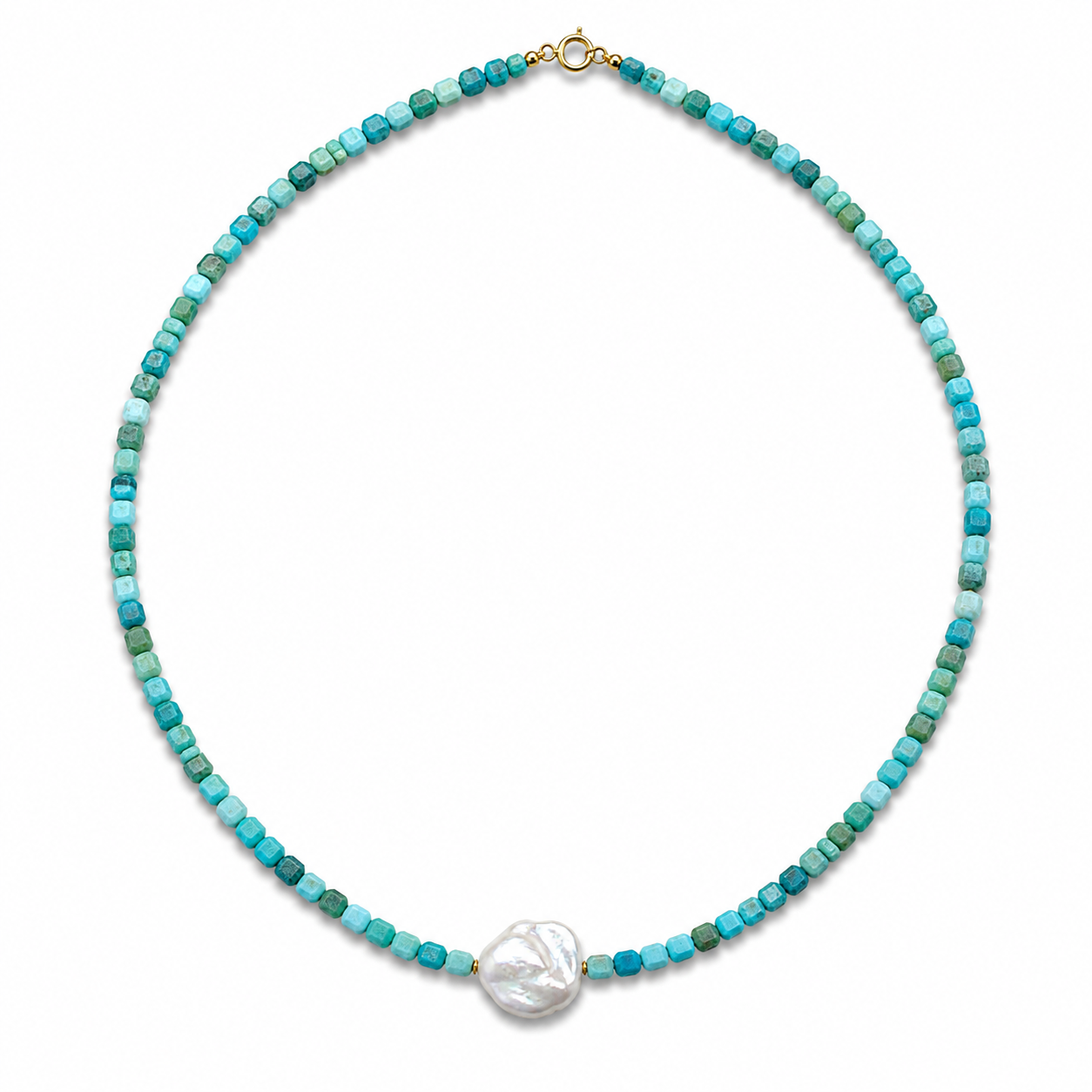Collier Harmonie Tourmaline Dorée