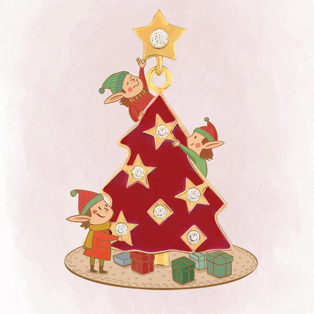 Holiday Spruce Necklace