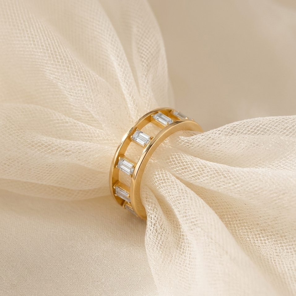 Baguette Anna Ring