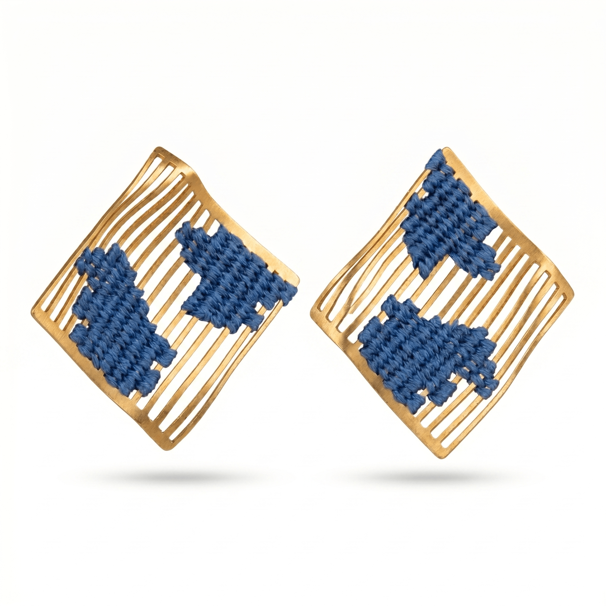 Blue Rhythm Studs - Earrings - Kia Concept Store