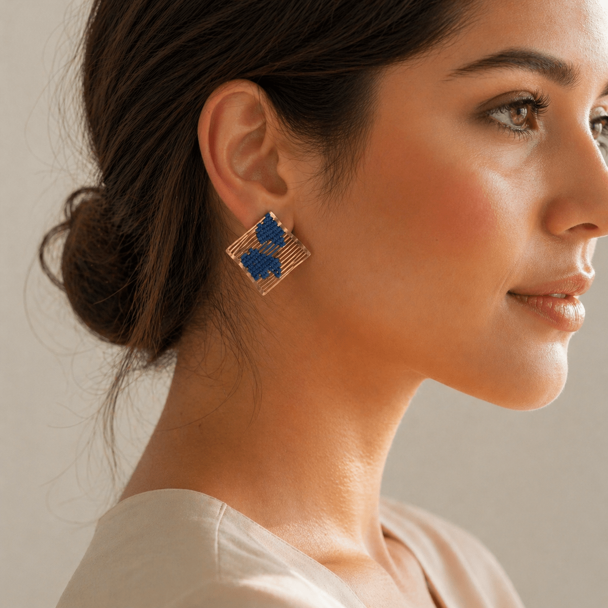 Blue Rhythm Studs - Earrings - Kia Concept Store