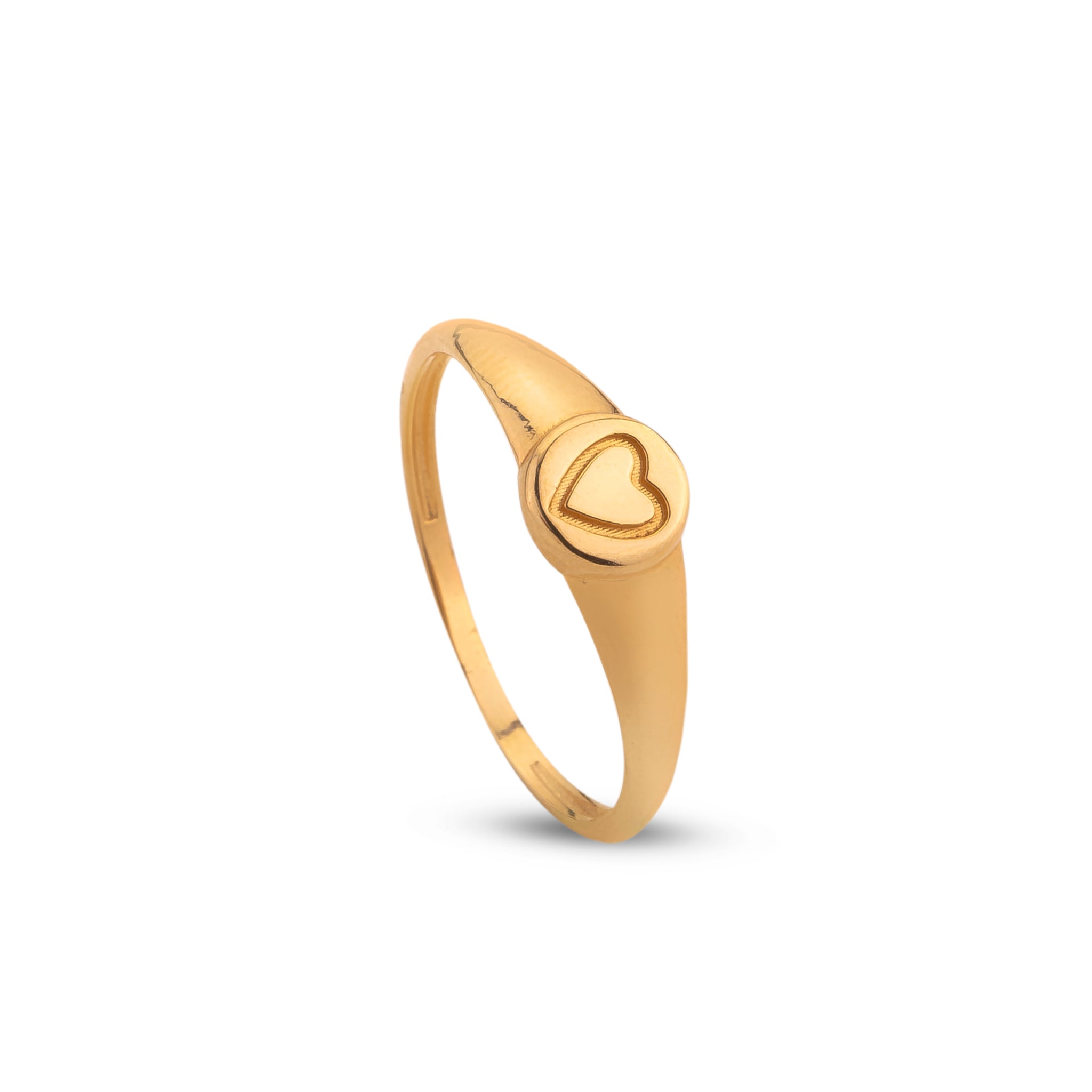 Circle-Heart Ring