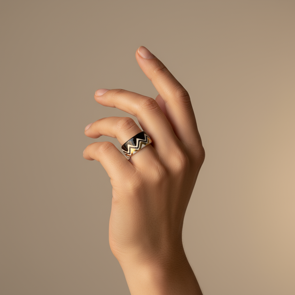 Ziggy Gold Ring