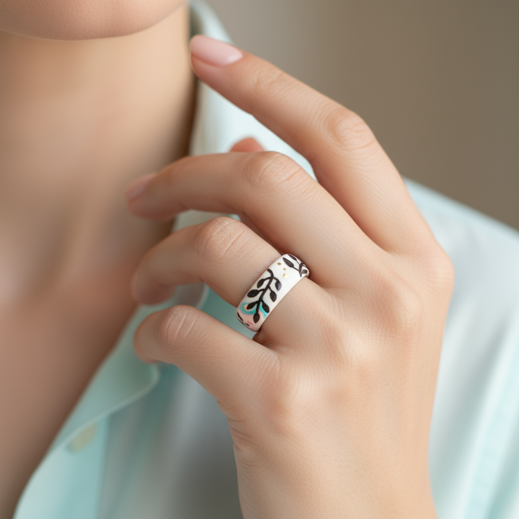 Midnight Vine Ring