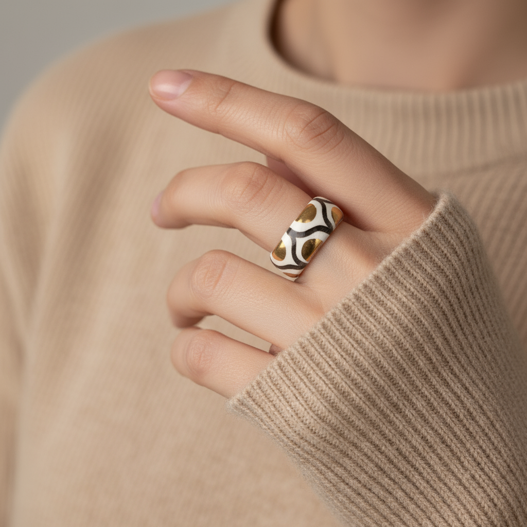 Golden Giraffe Ring