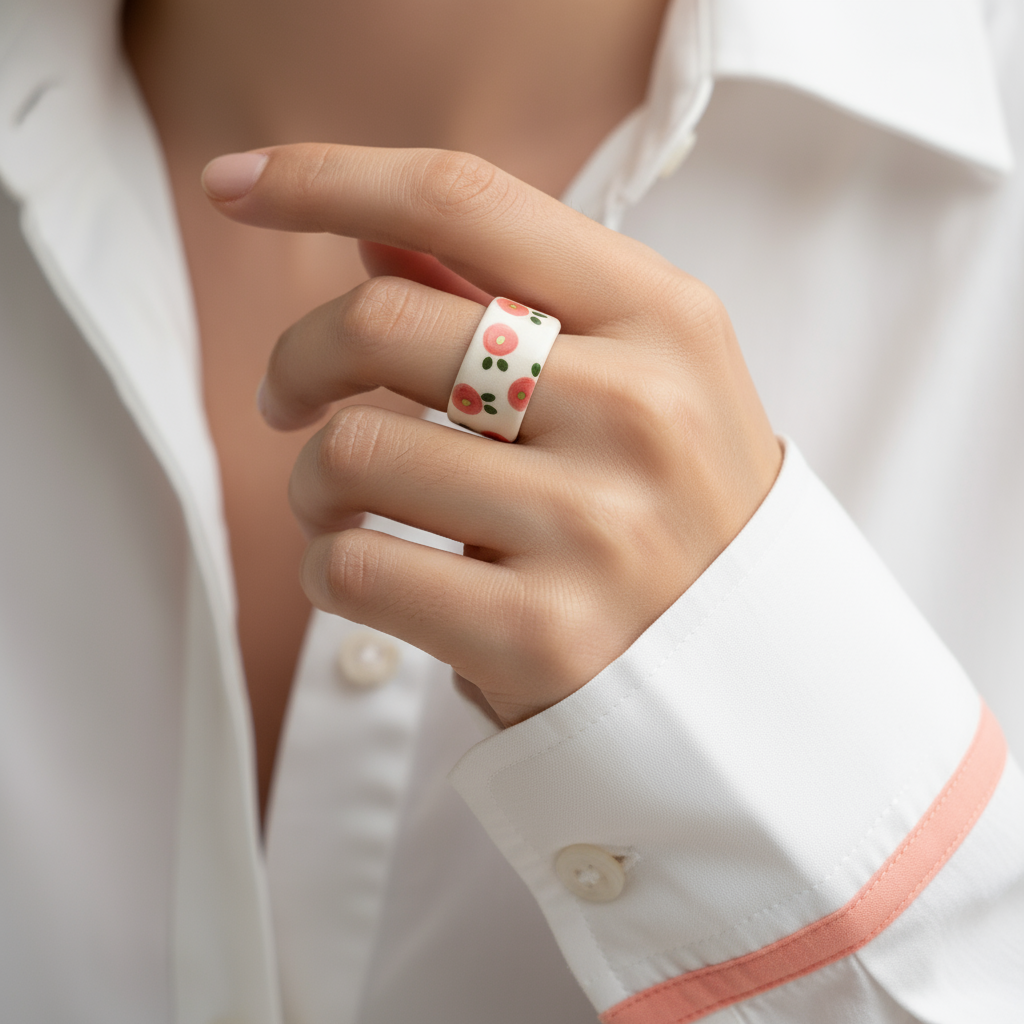 Peach Blossom Ring