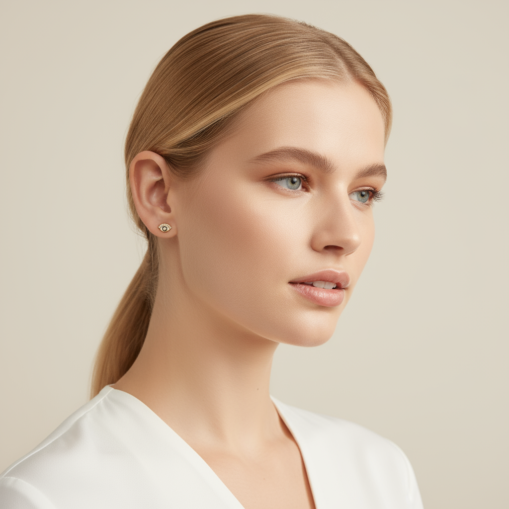 Guardian Eye Studs - Earrings - Kia Concept Store