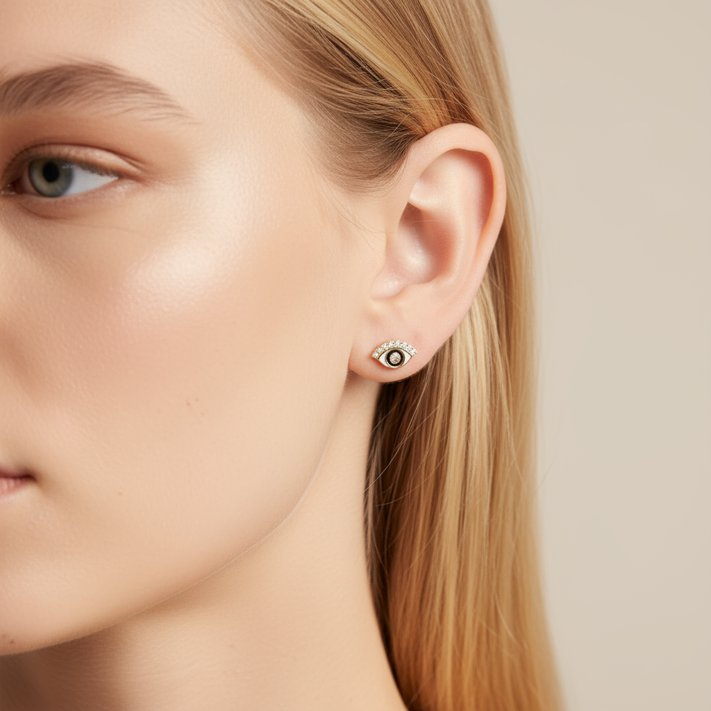 Guardian Eye Studs - Earrings - Kia Concept Store