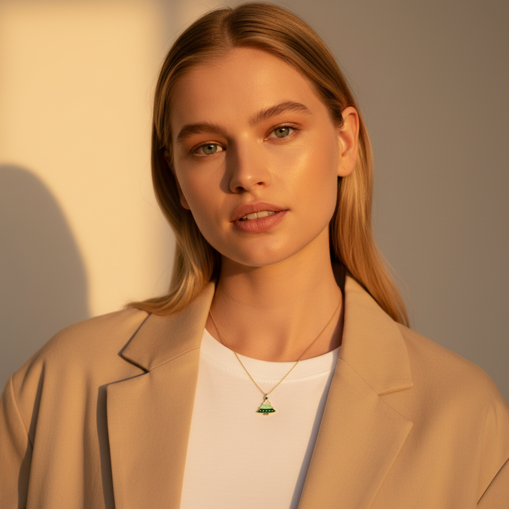 Evergreen Glow Necklace - Necklace - Kia Concept Store