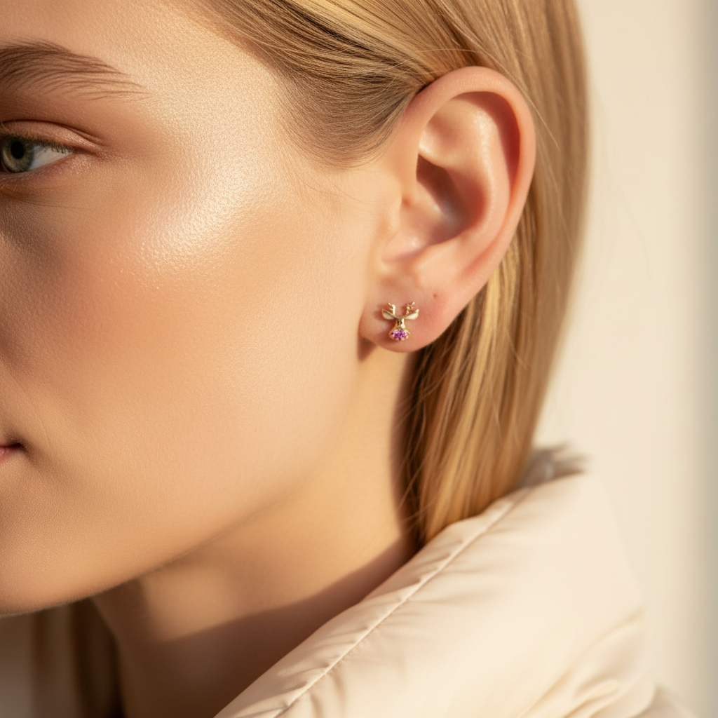 Rudolph's Sparkle Earrings - Earrings - Kia Concept Store