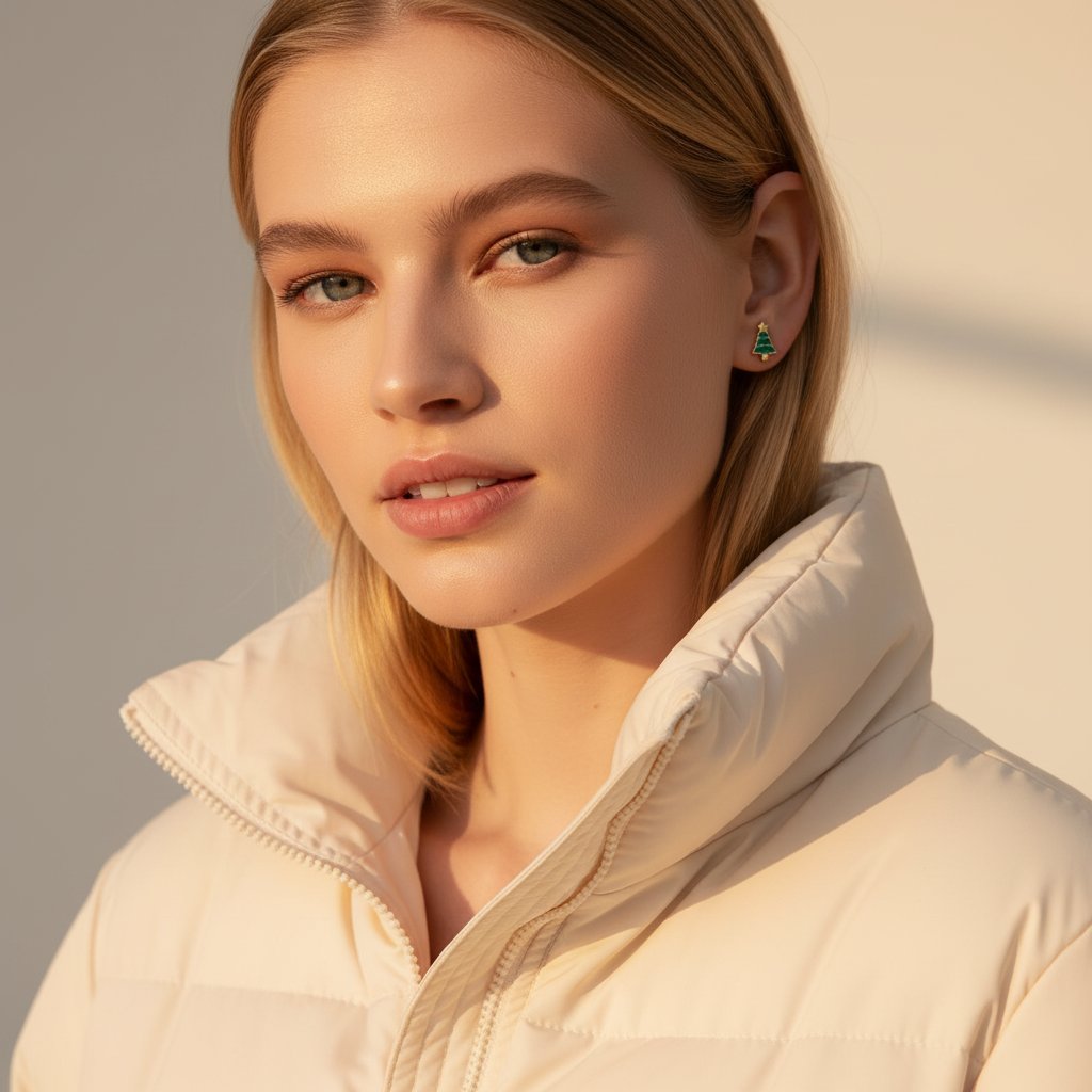 Merry Evergreen Studs - Earrings - Kia Concept Store