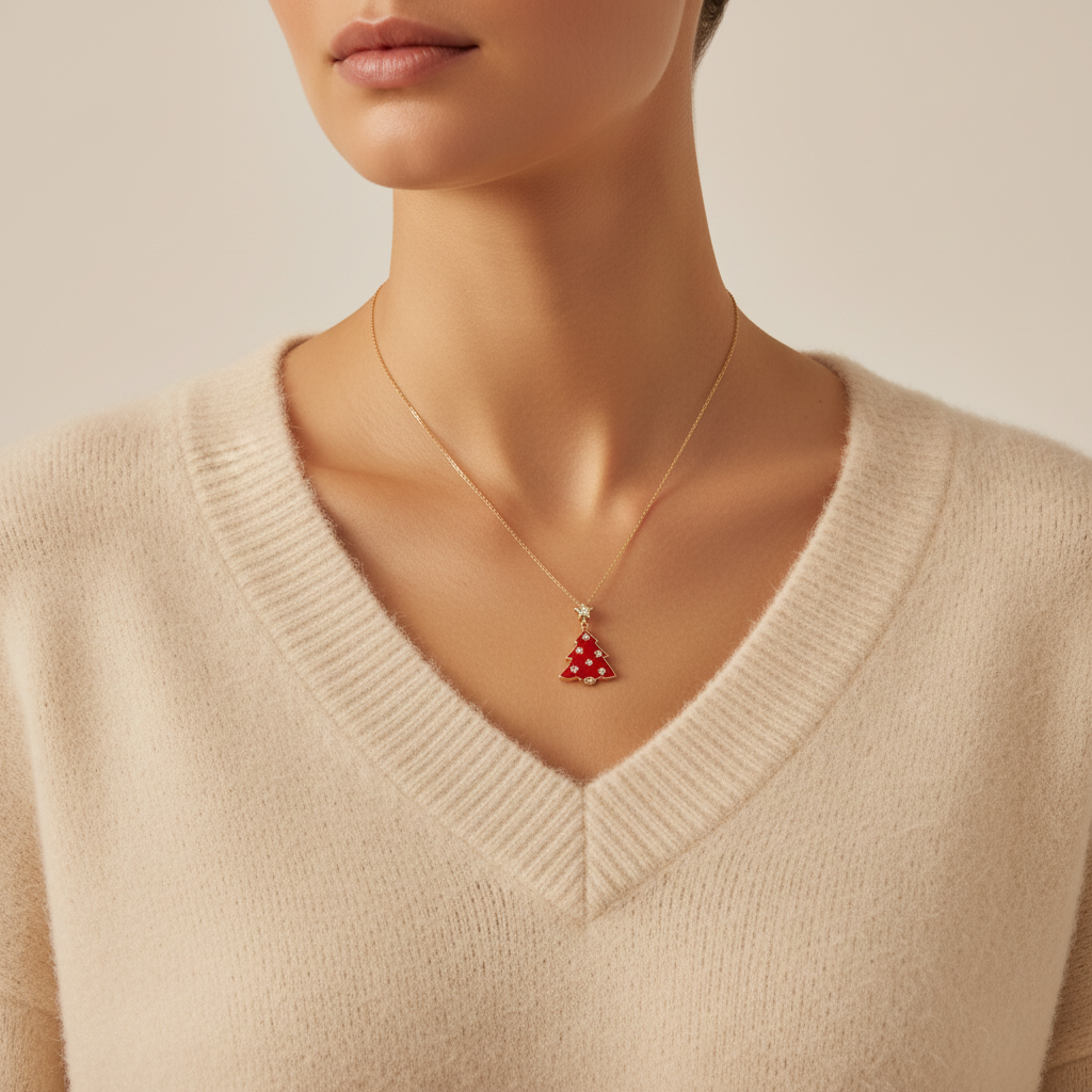 Holiday Spruce Necklace - Necklace - Kia Concept Store