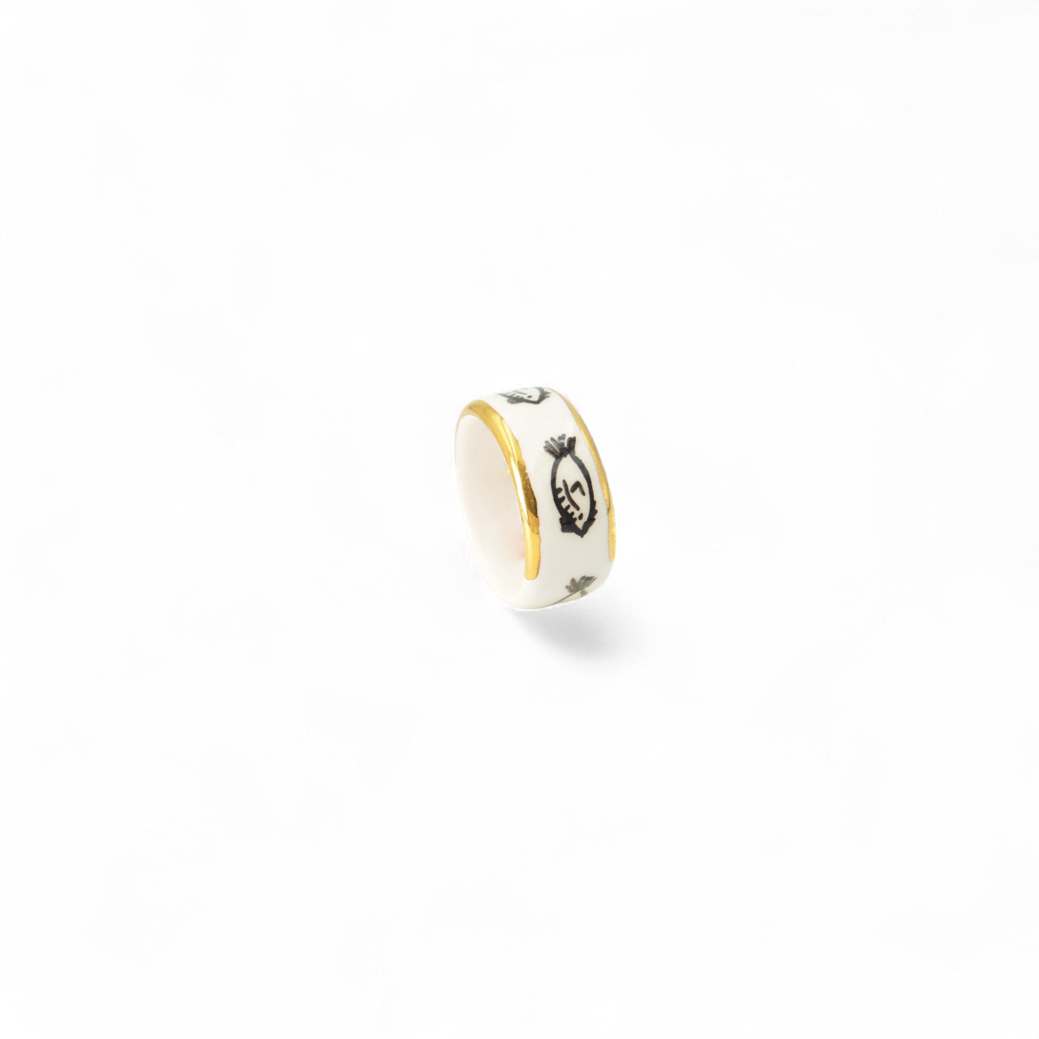 Golden Fish Ring