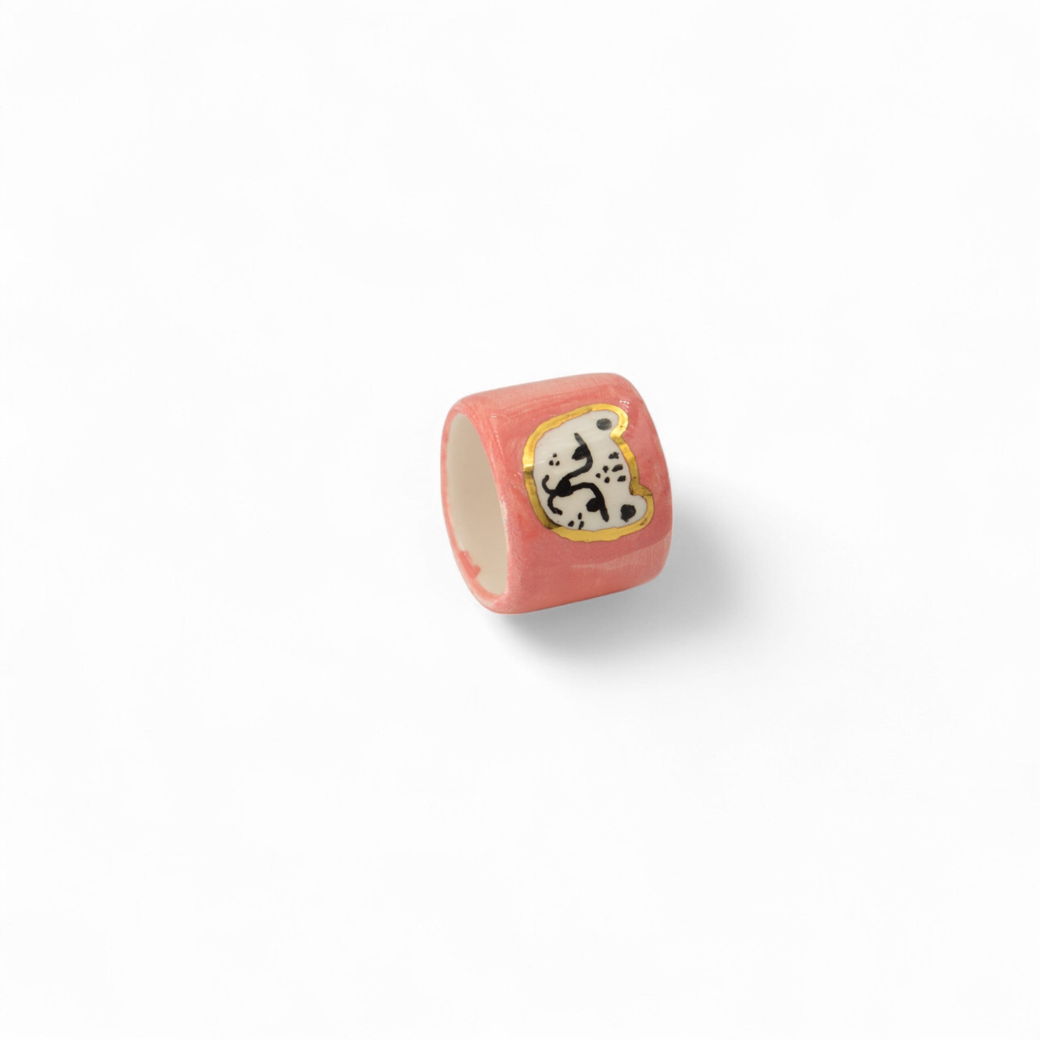 Leopard Portrait Ring