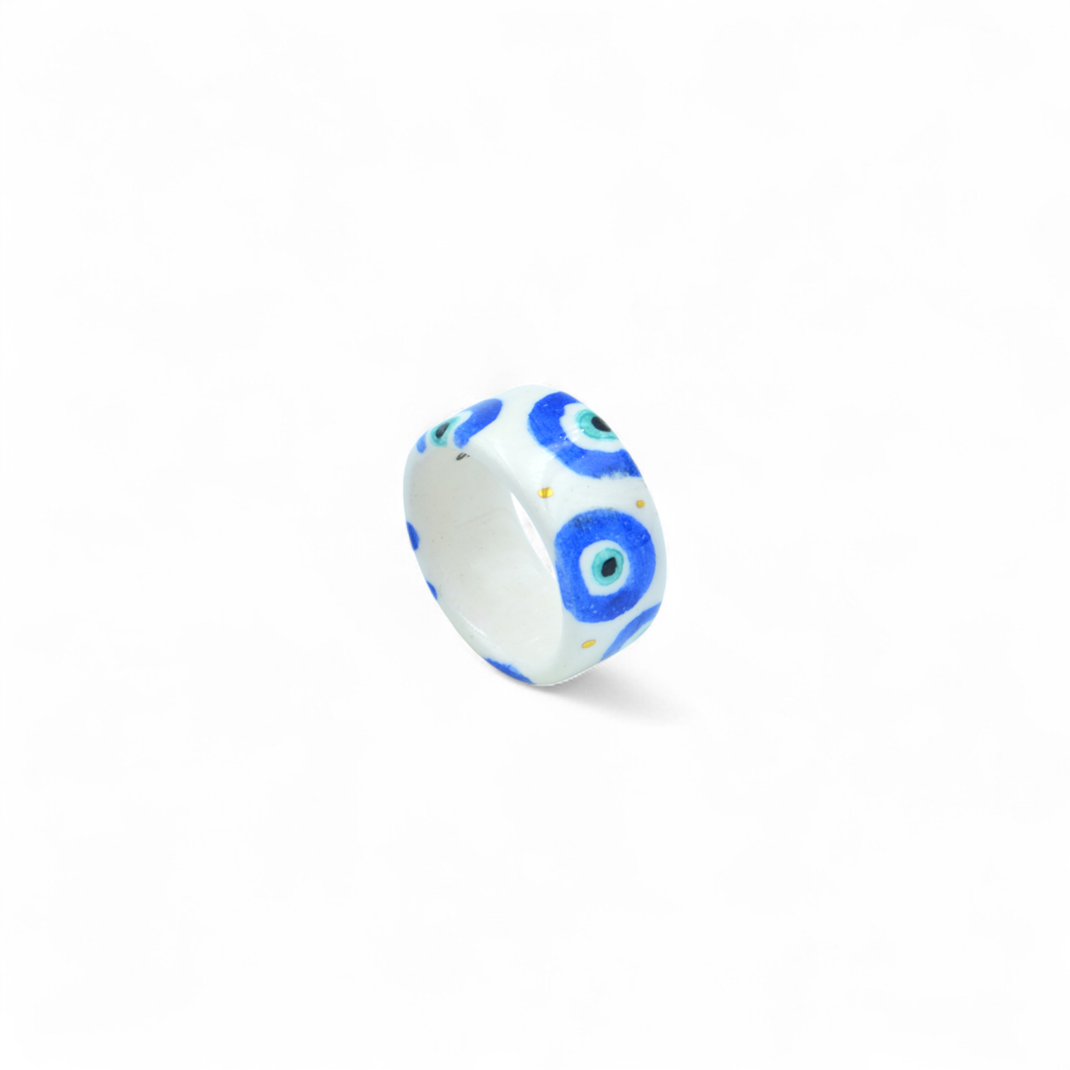 Evil Eye Charm Ring