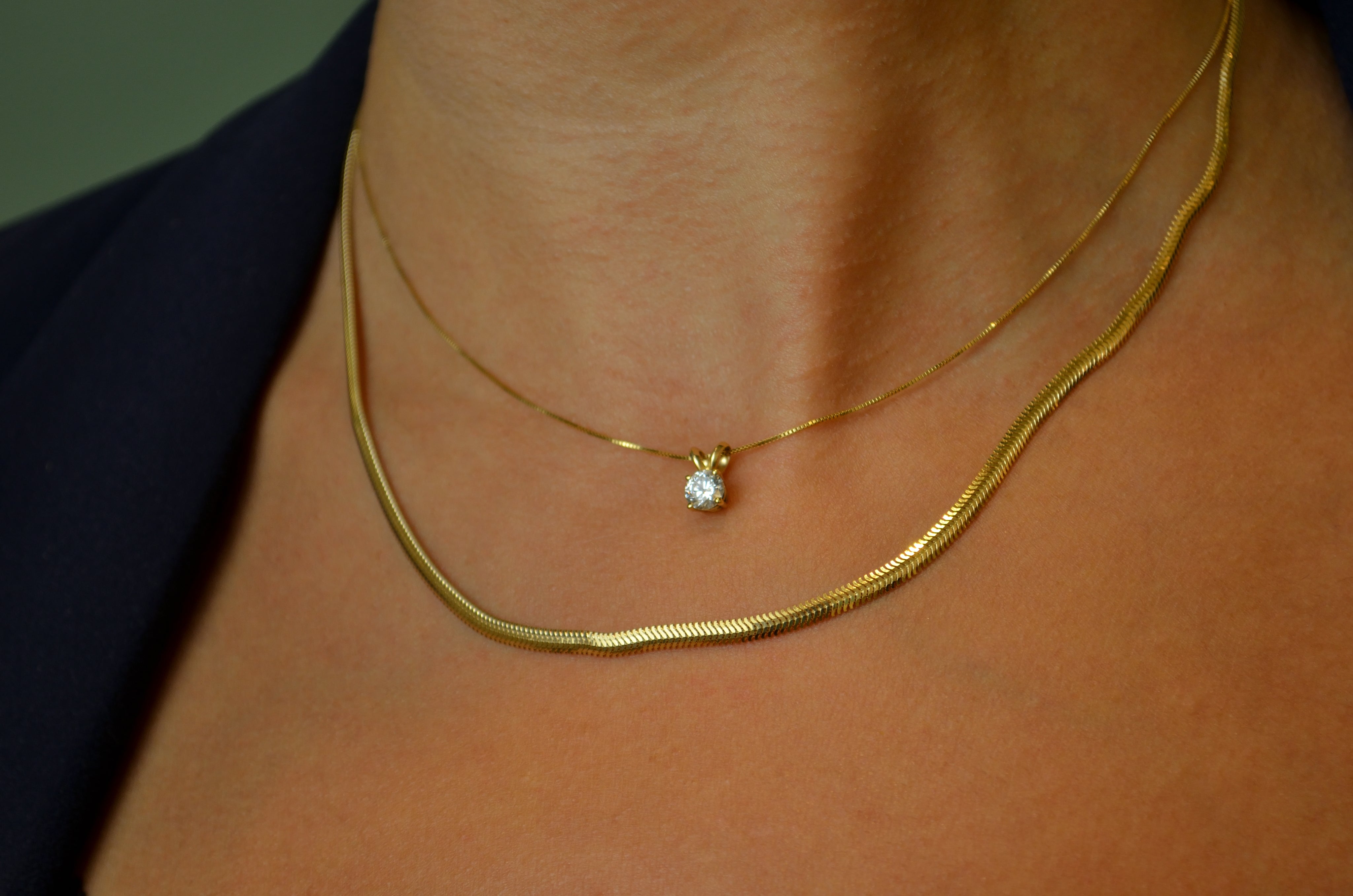18k Snake Chain