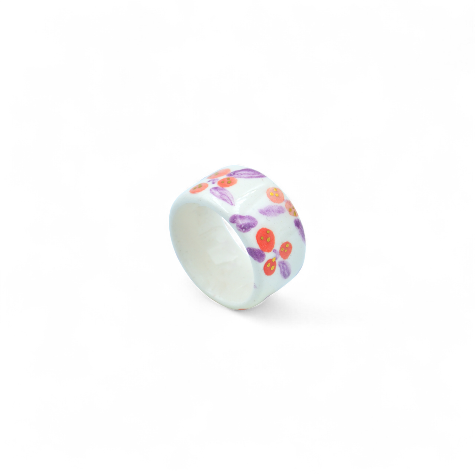 Violet Bloom Ring