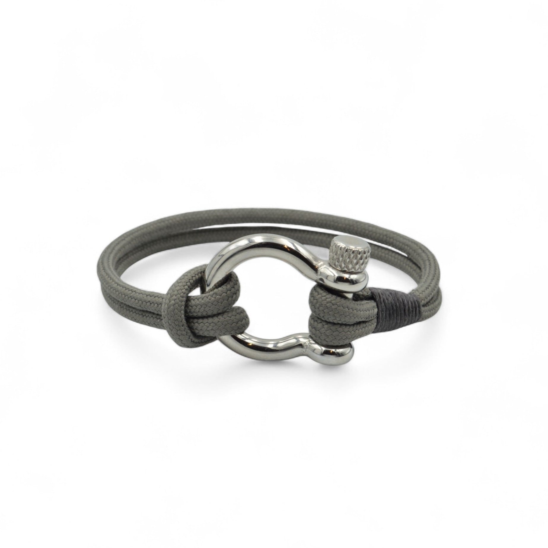 Gray Flip-Lock Bracelet