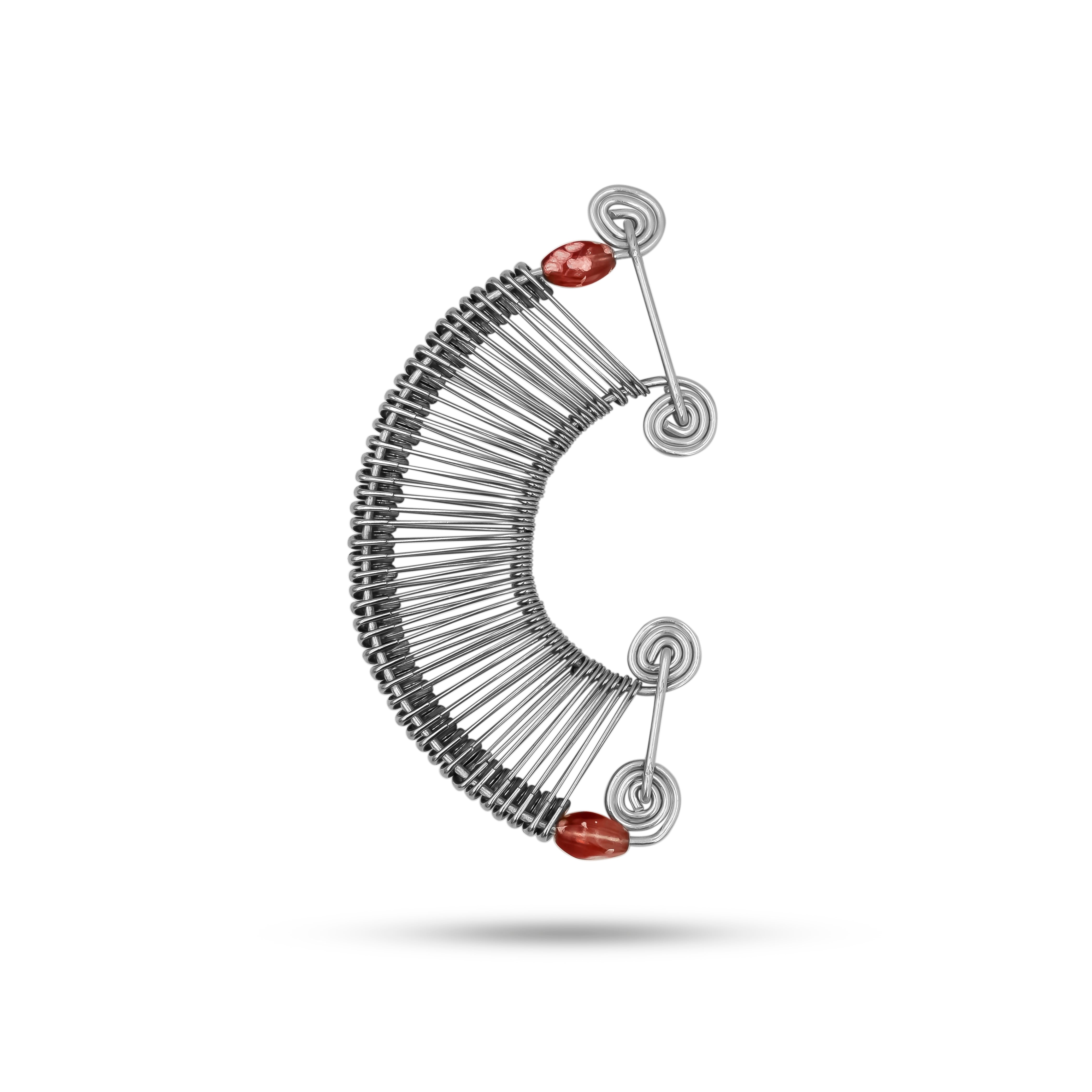 Scarlet Coil Ear Piece - Ear pieace - Kia Concept Store