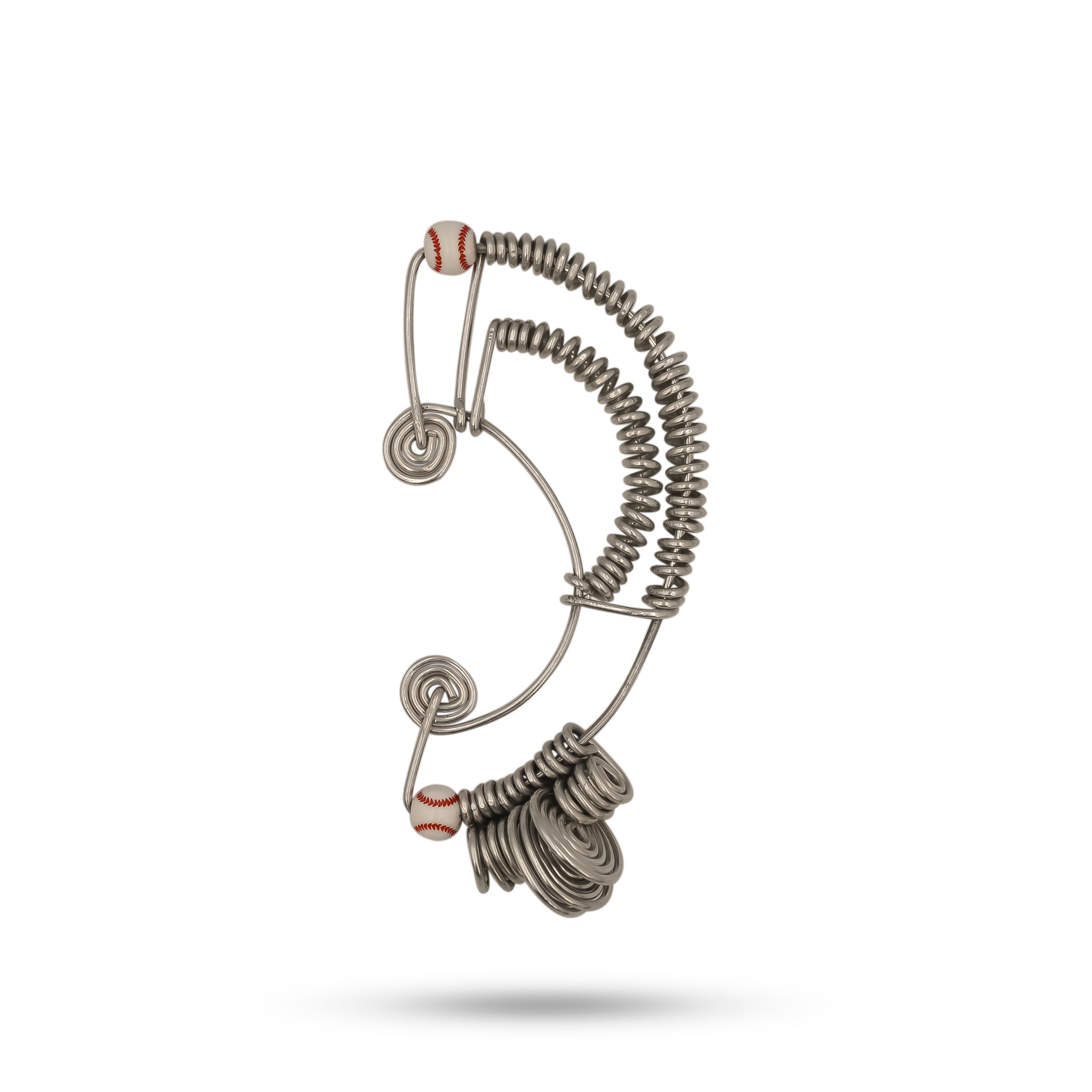 Spiral Statement Ear Piece