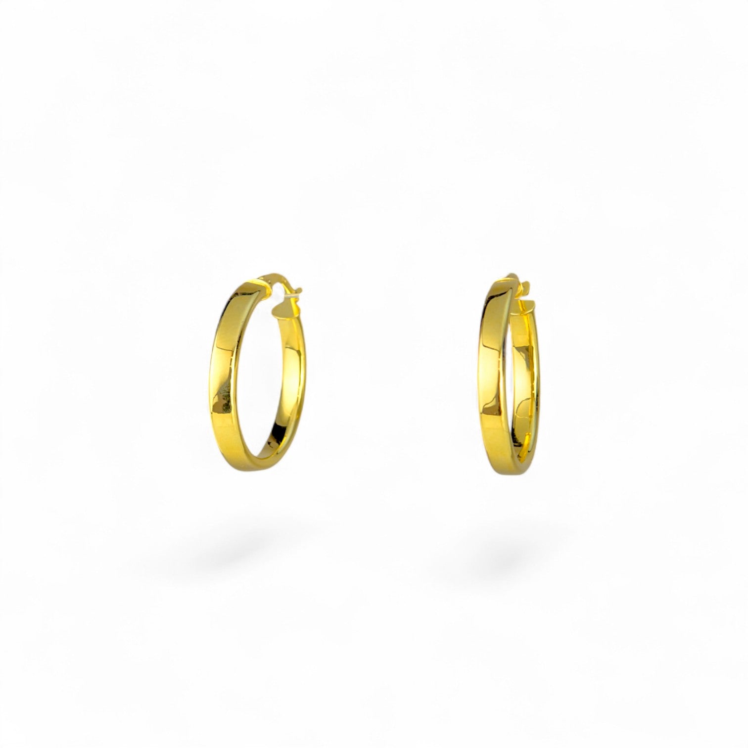 Classic Gold Hoops