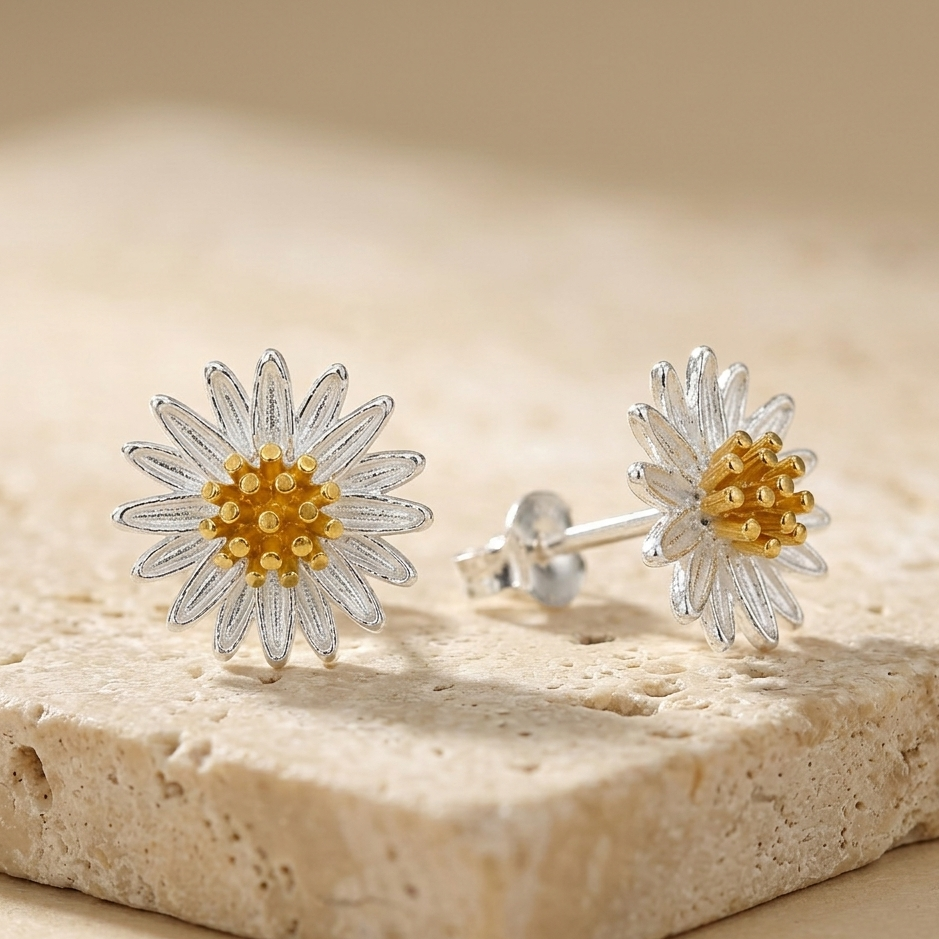 Daisy Stud Earrings