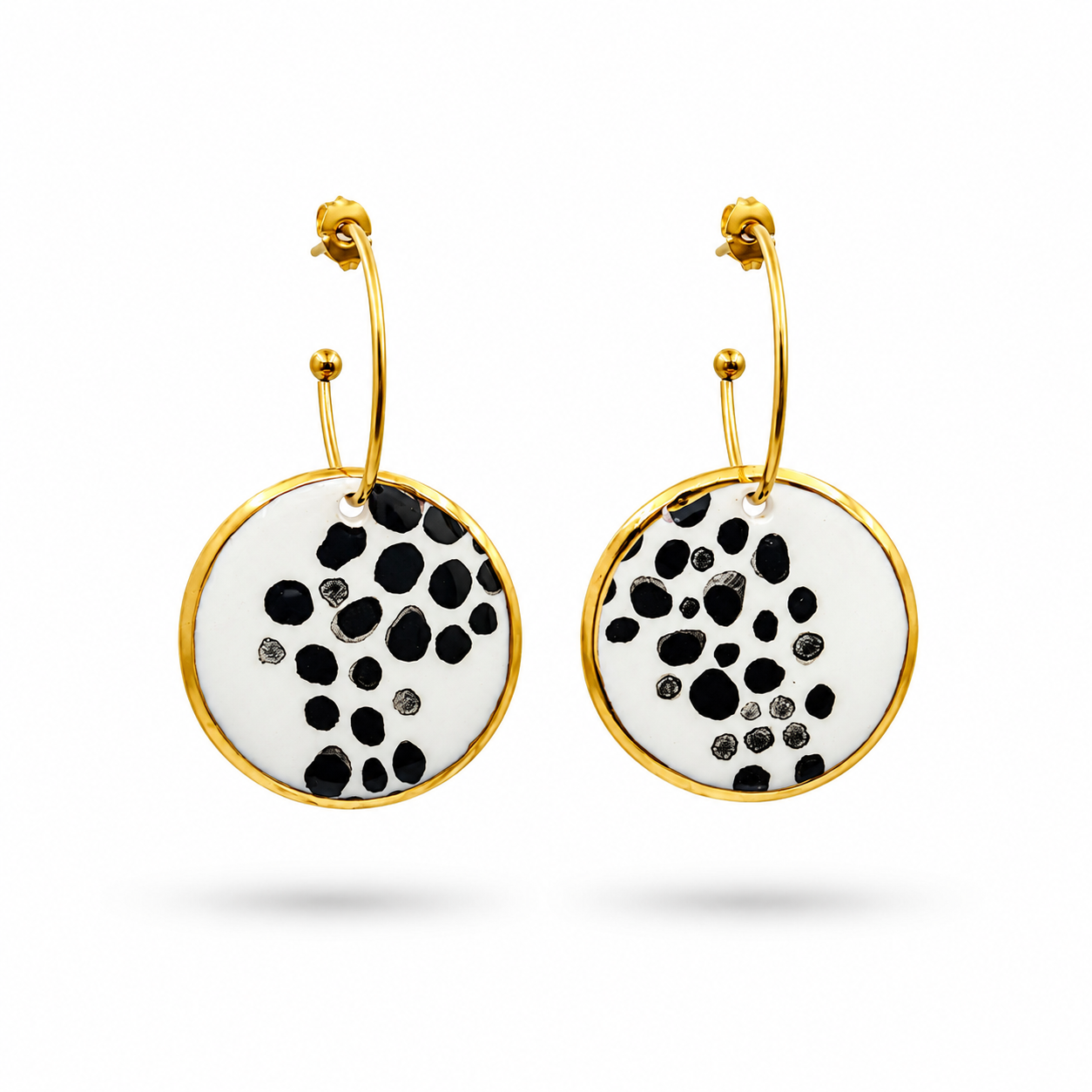 Dalmatian Dots Hoops
