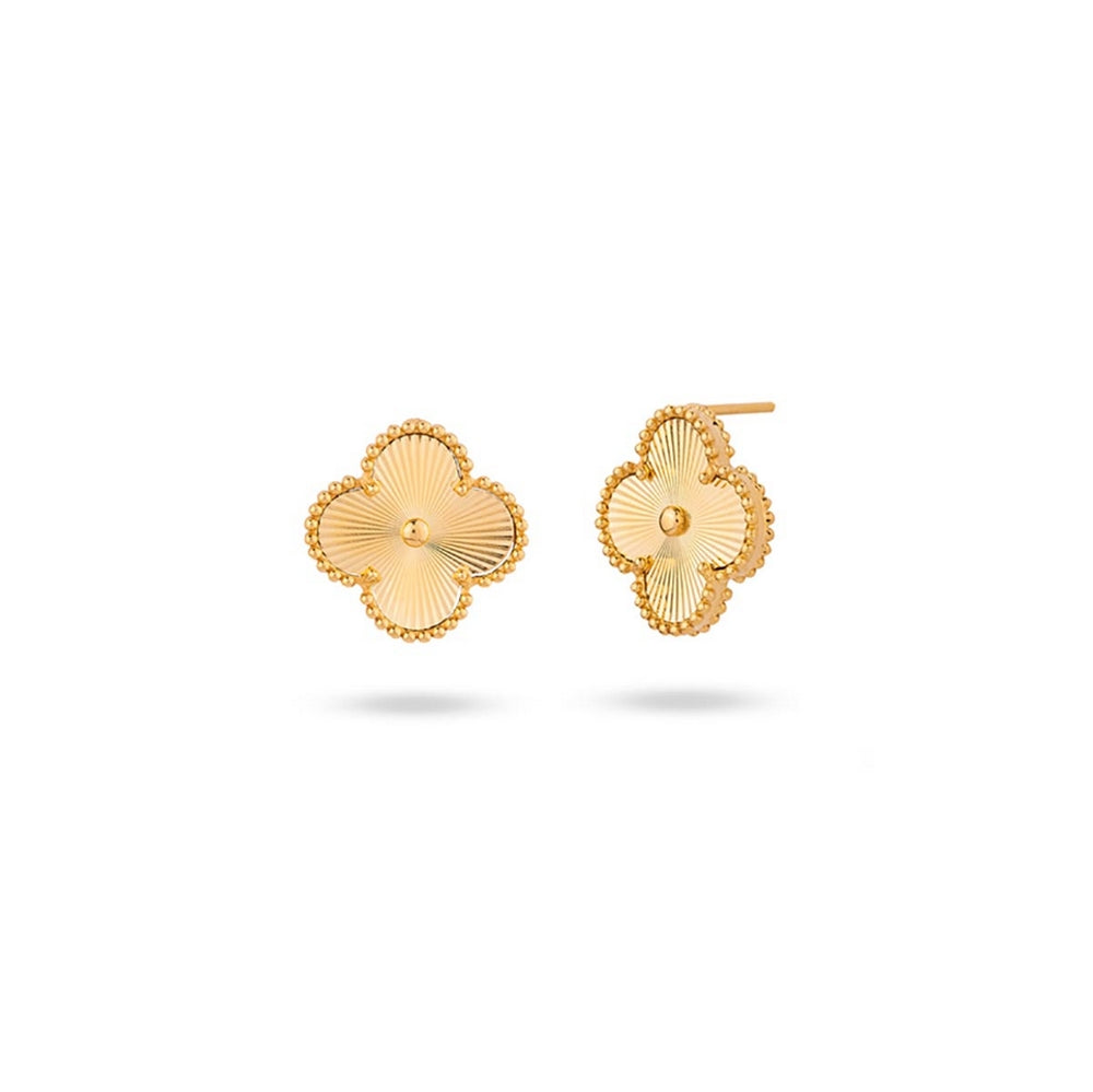 Clover Stud Earrings - Earrings - Kia Concept Store
