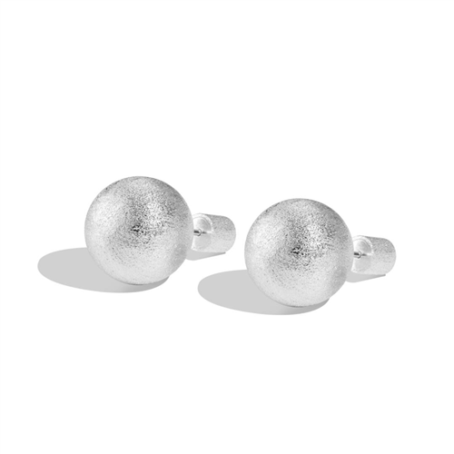 Frosted Sphere Studs - Earrings - Kia Concept Store