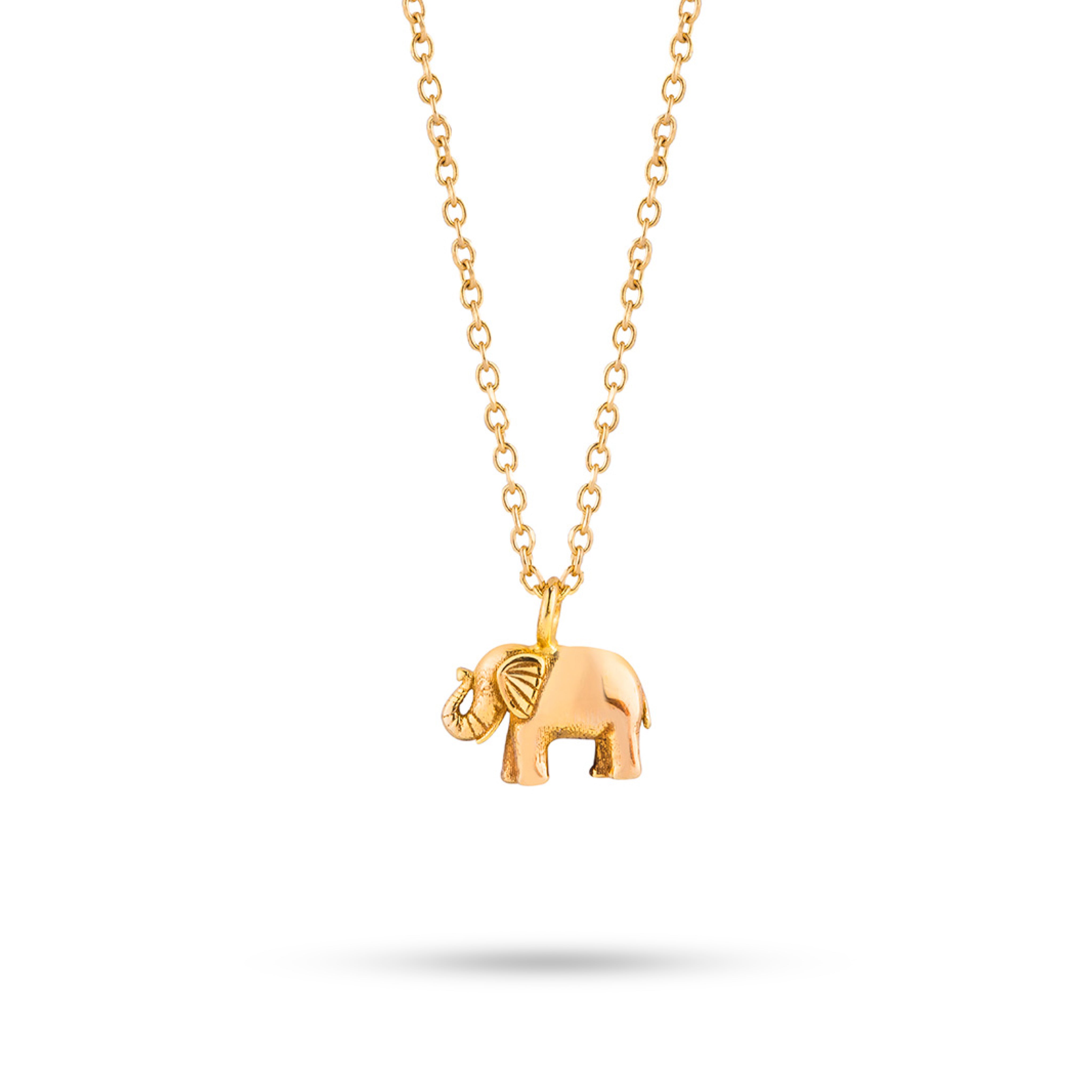 Golden Elephant Necklace