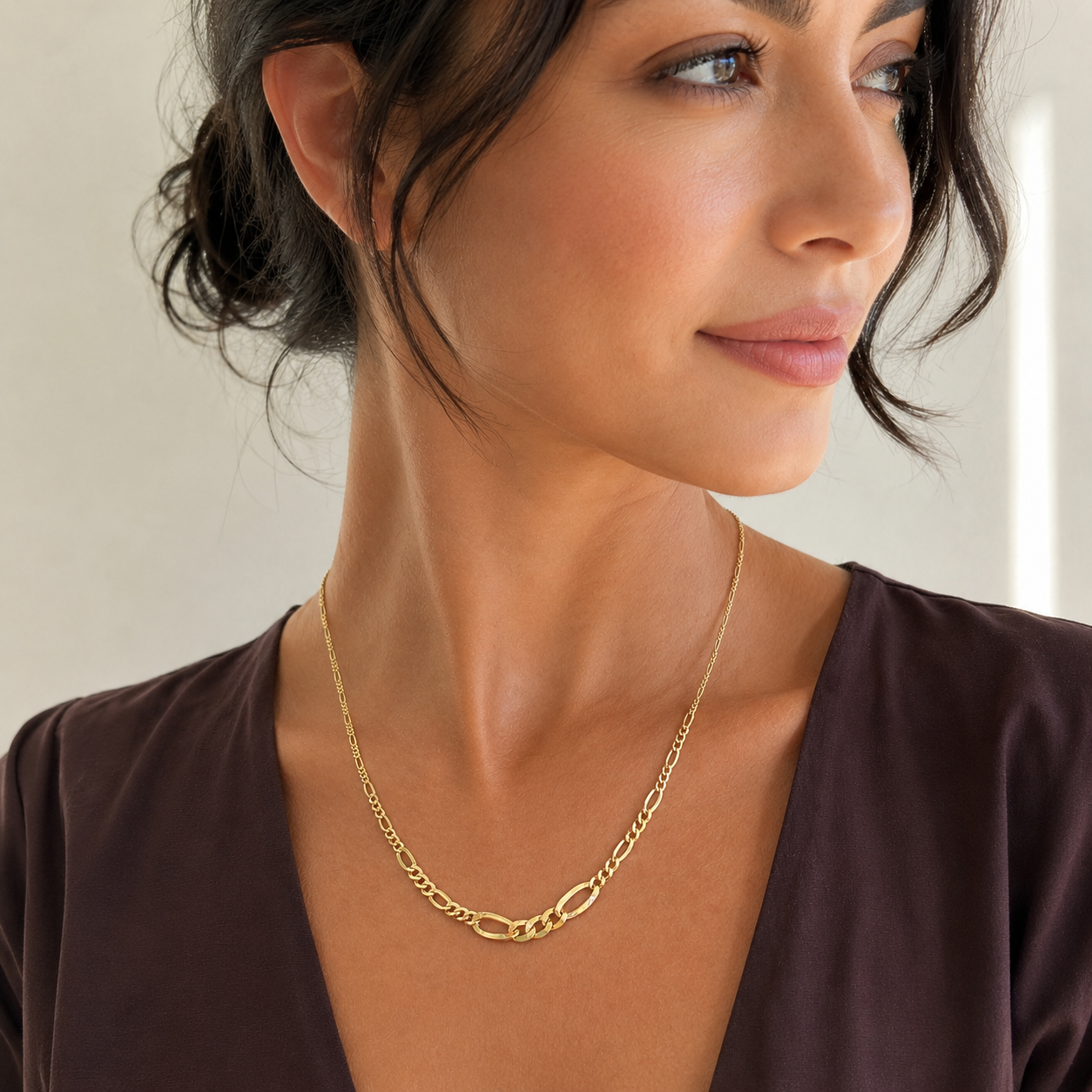 Figaro Link Necklace