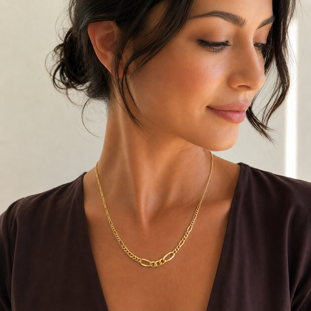 Figaro Link Necklace