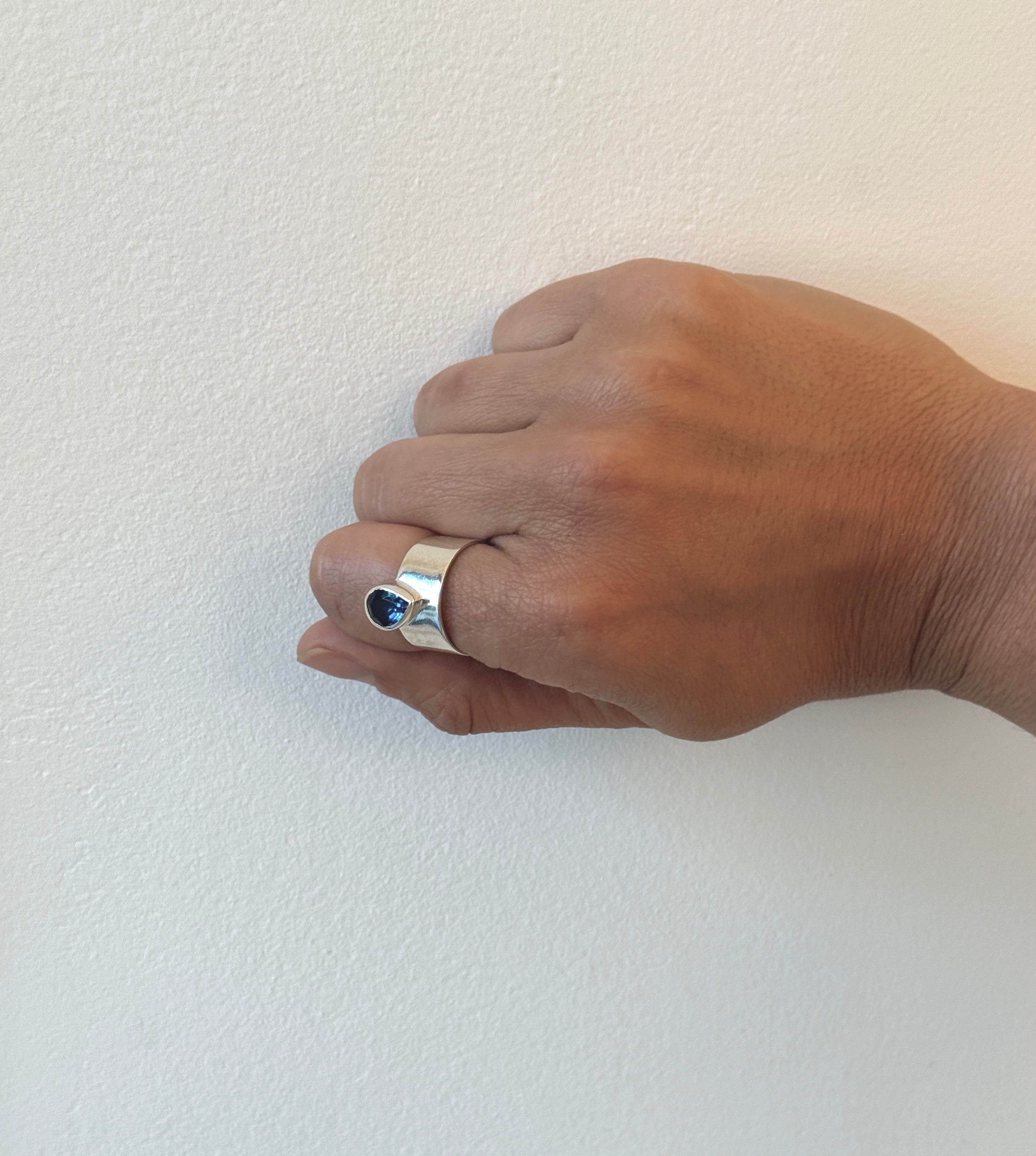 Blue Drop Ring