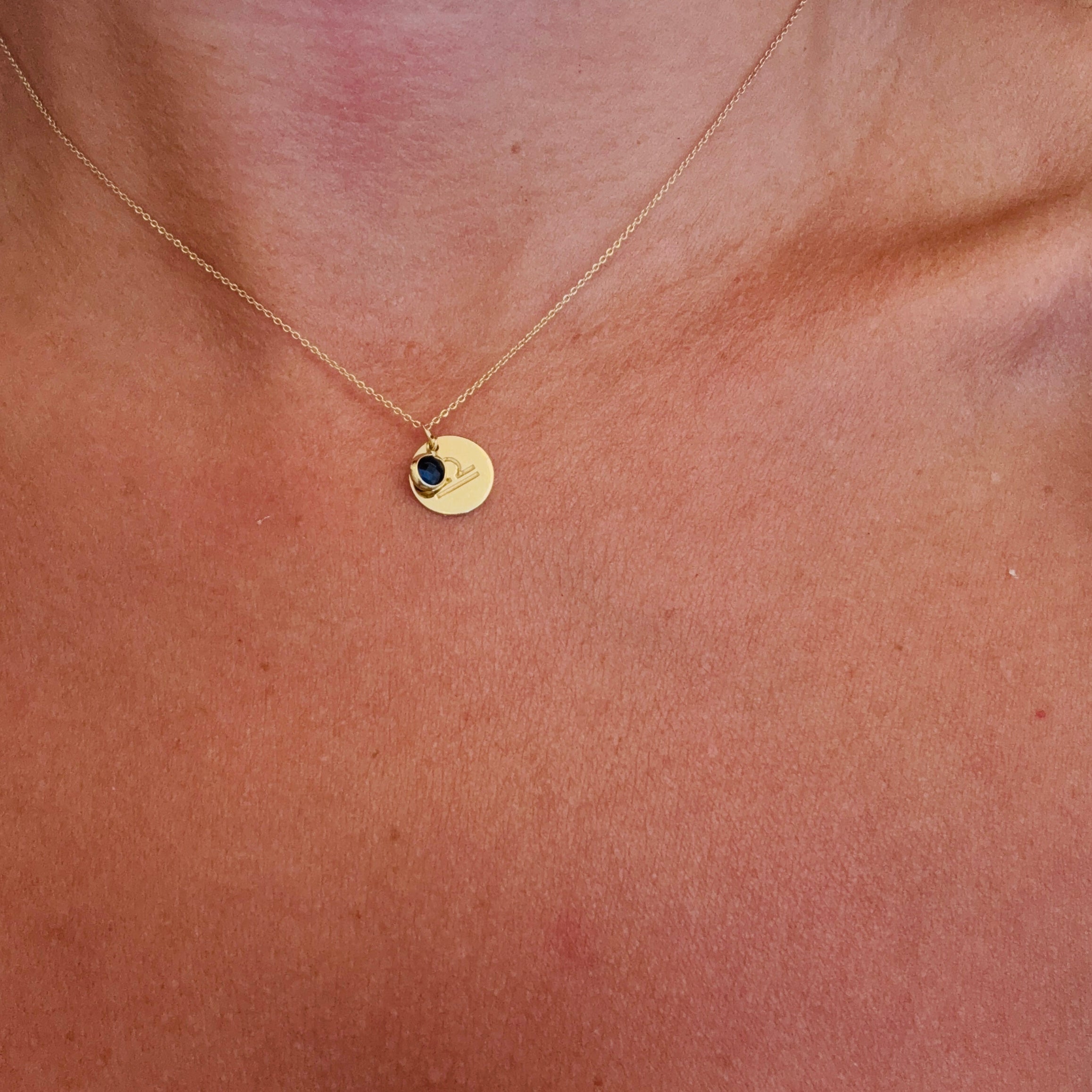 Engraved Zodiacs Necklaces