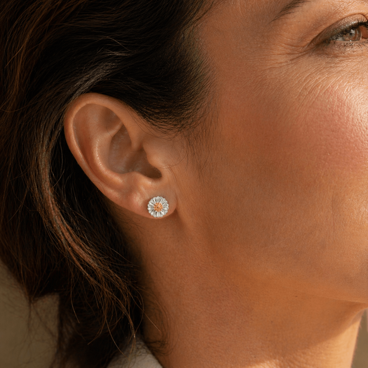 Golden Bloom Stud Earrings - Earrings - Kia Concept Store