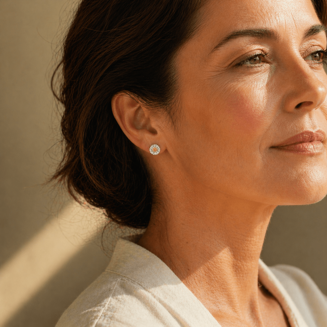 Golden Bloom Stud Earrings - Earrings - Kia Concept Store