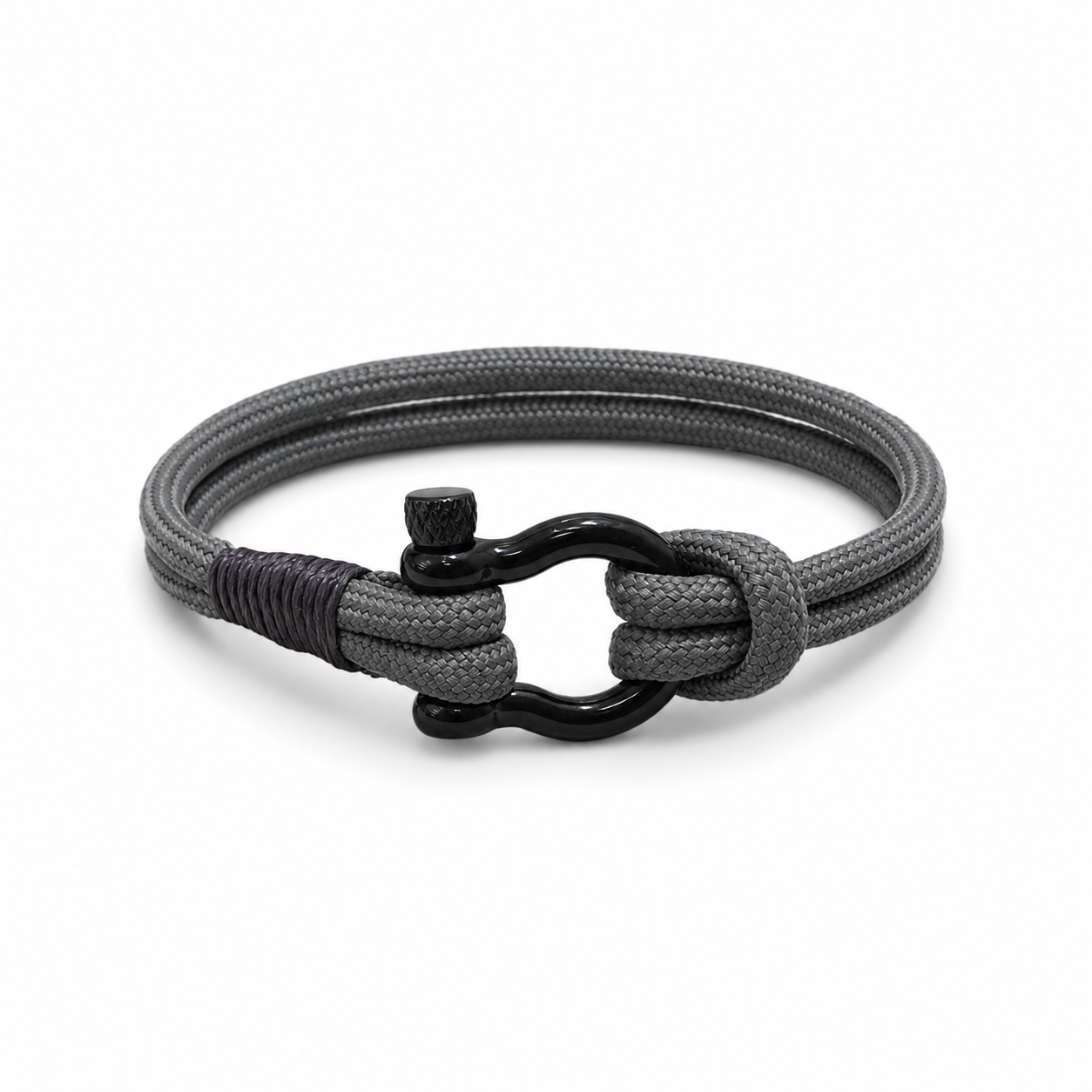 Graphite Flip-Lock Bracelet