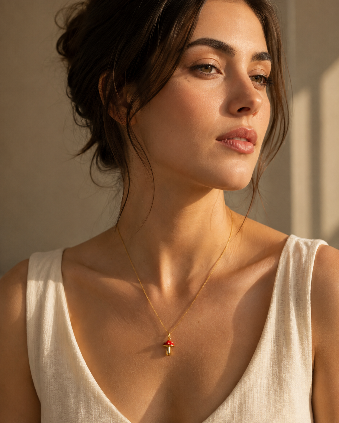 Enchanted Mushroom Necklace
