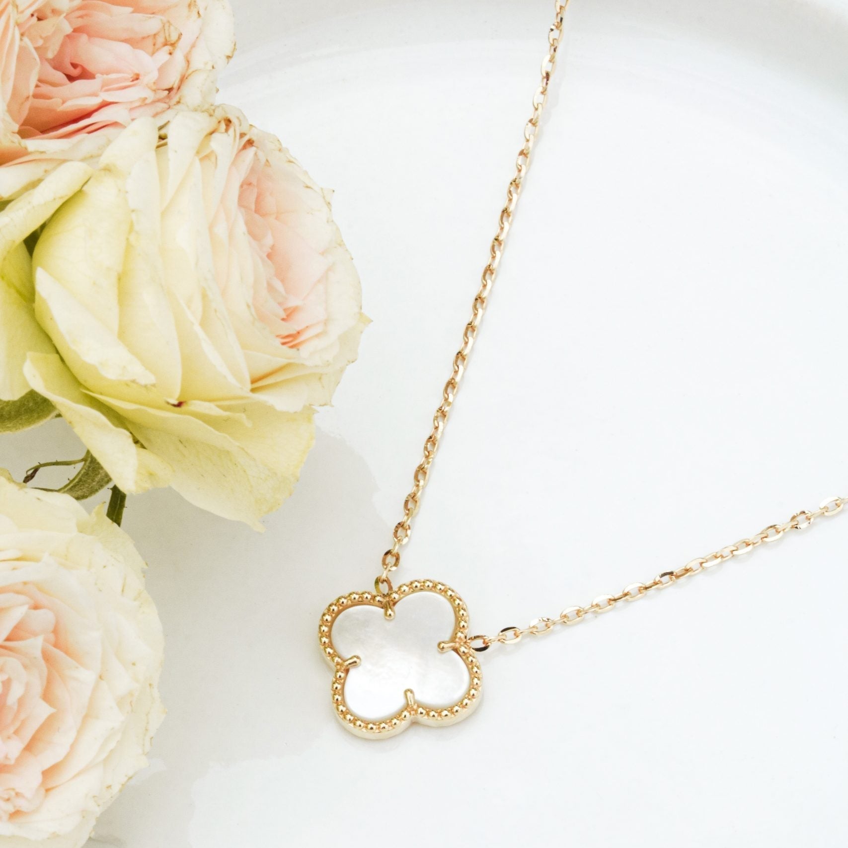 Celeste Clover Necklace - Necklace - Kia Concept Store