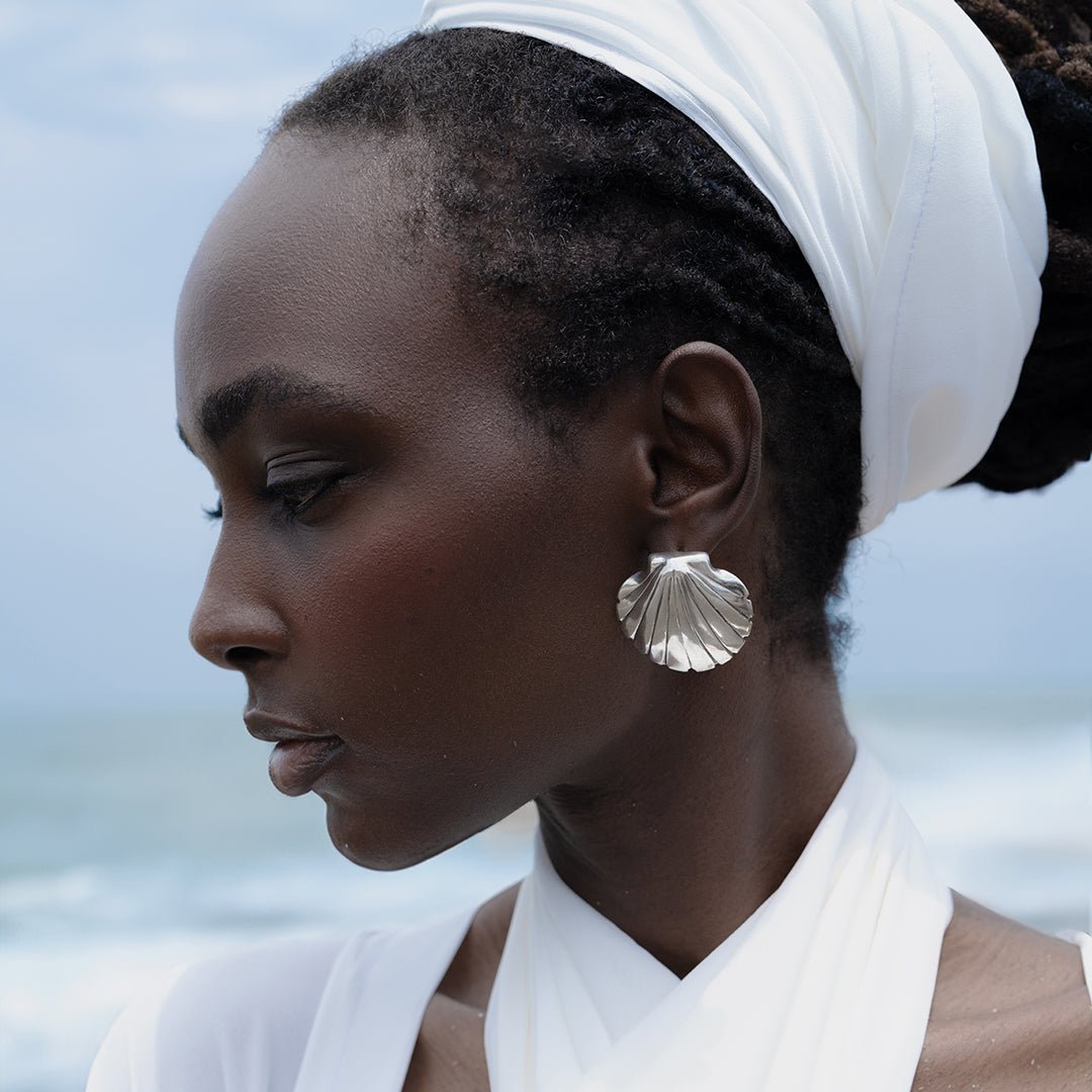 Shell Earrings - Earrings - Kia Concept Store