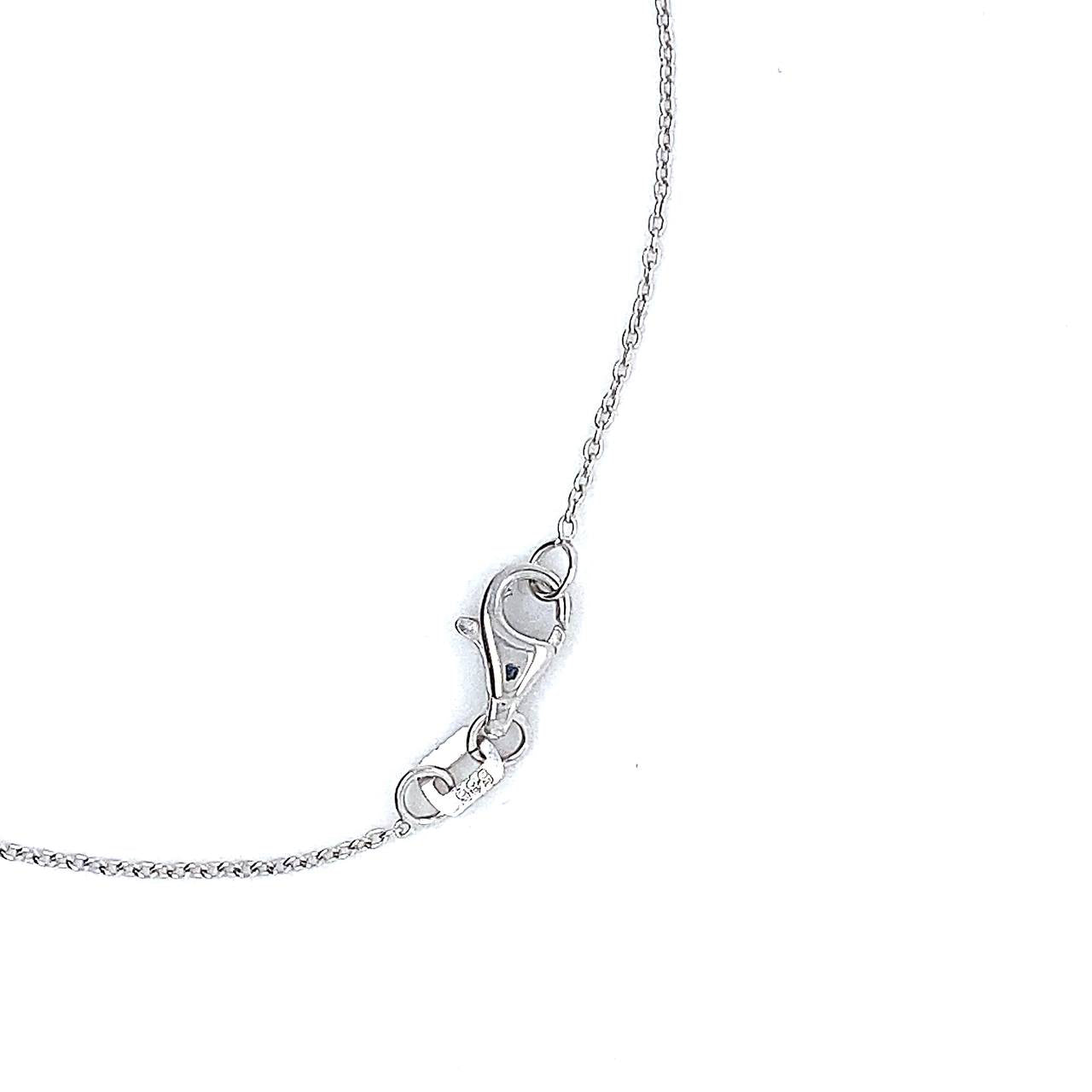 Diamond Pavé Initial Necklace