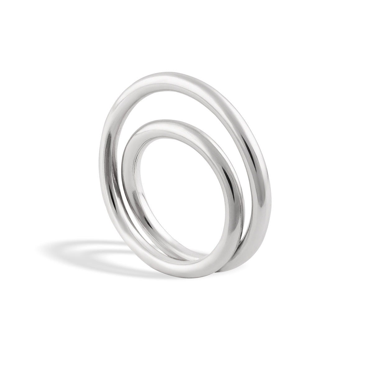 Double Spiral Ring