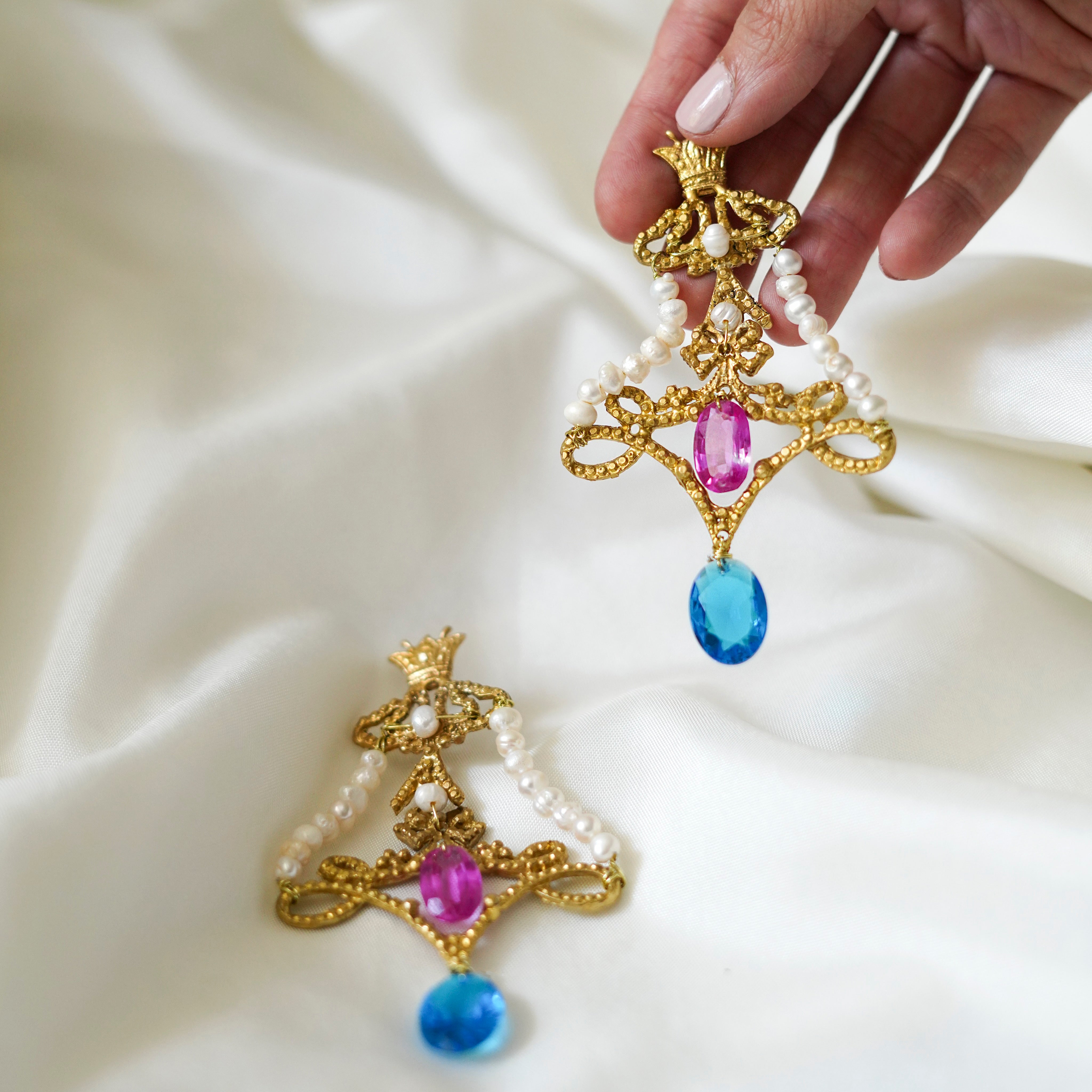 Taaj Empress Earrings - Earrings - Kia Concept Store