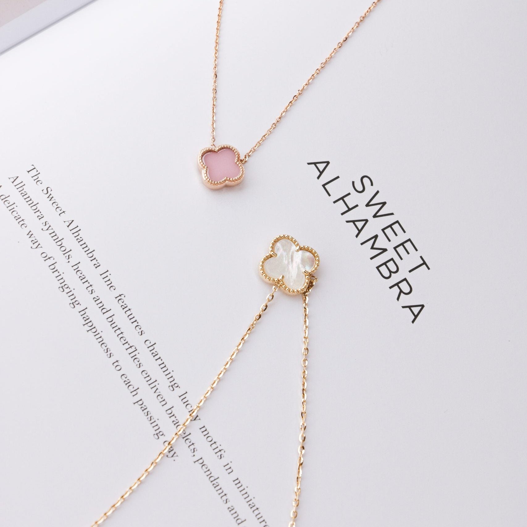 Celeste Clover Necklace - Necklace - Kia Concept Store