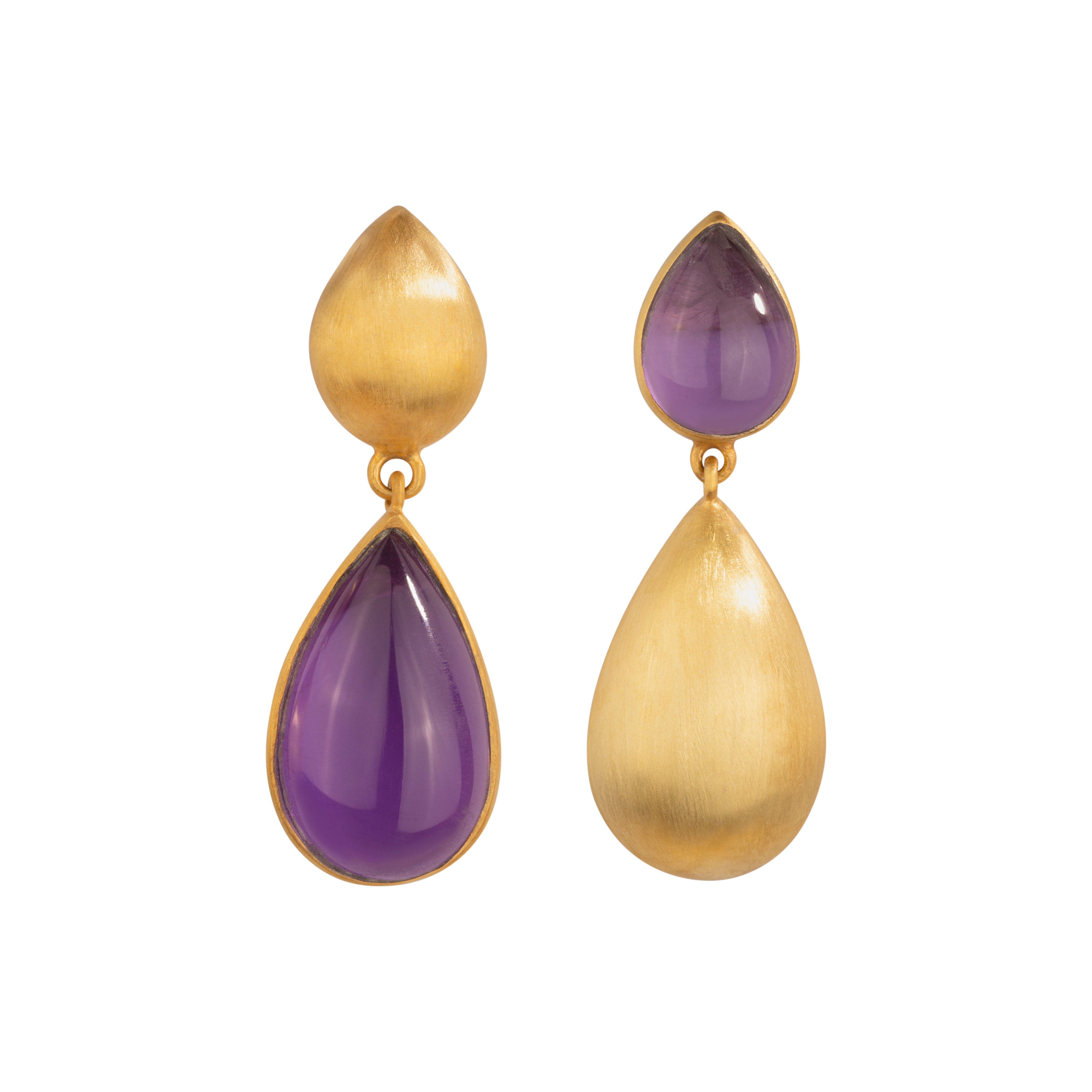 Amethyst Drop Earrings