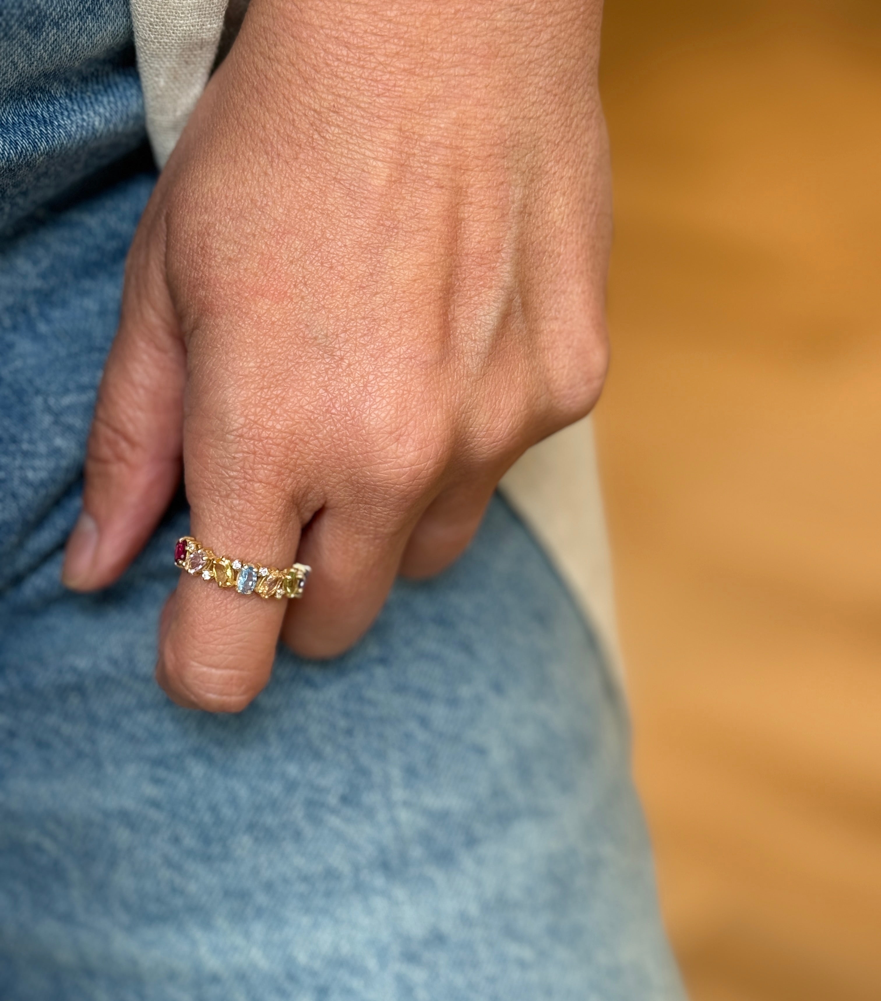 Radiant Arc Ring