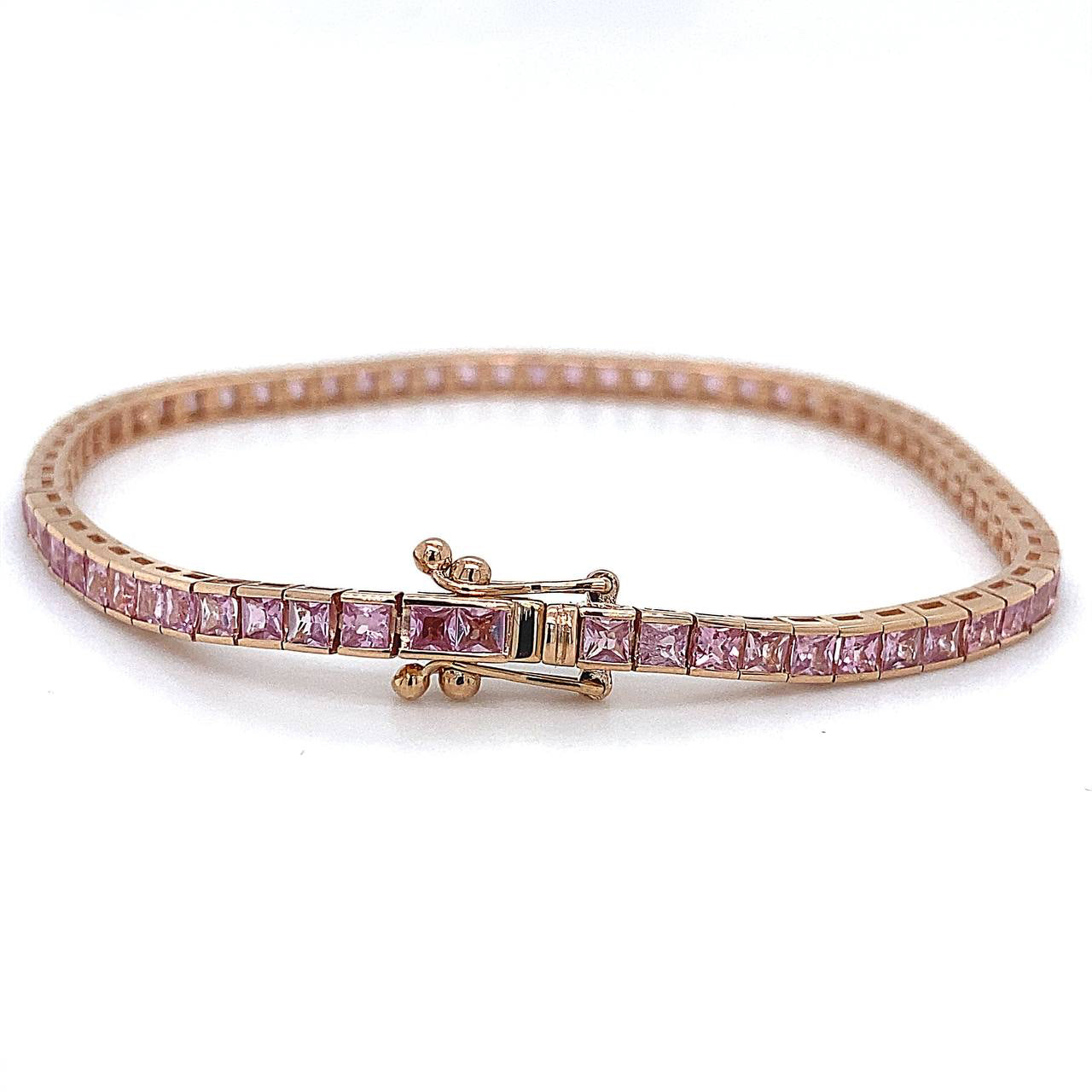 Pink Sapphire Enchantment Bracelet